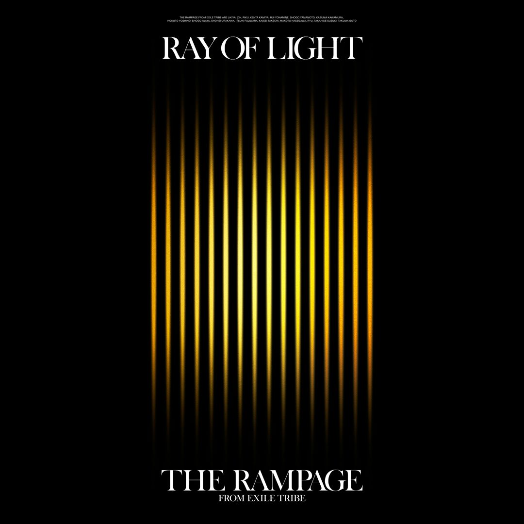 THE RAMPAGE from EXILE TRIBE RAY OF LIGHT(CD+DVD)