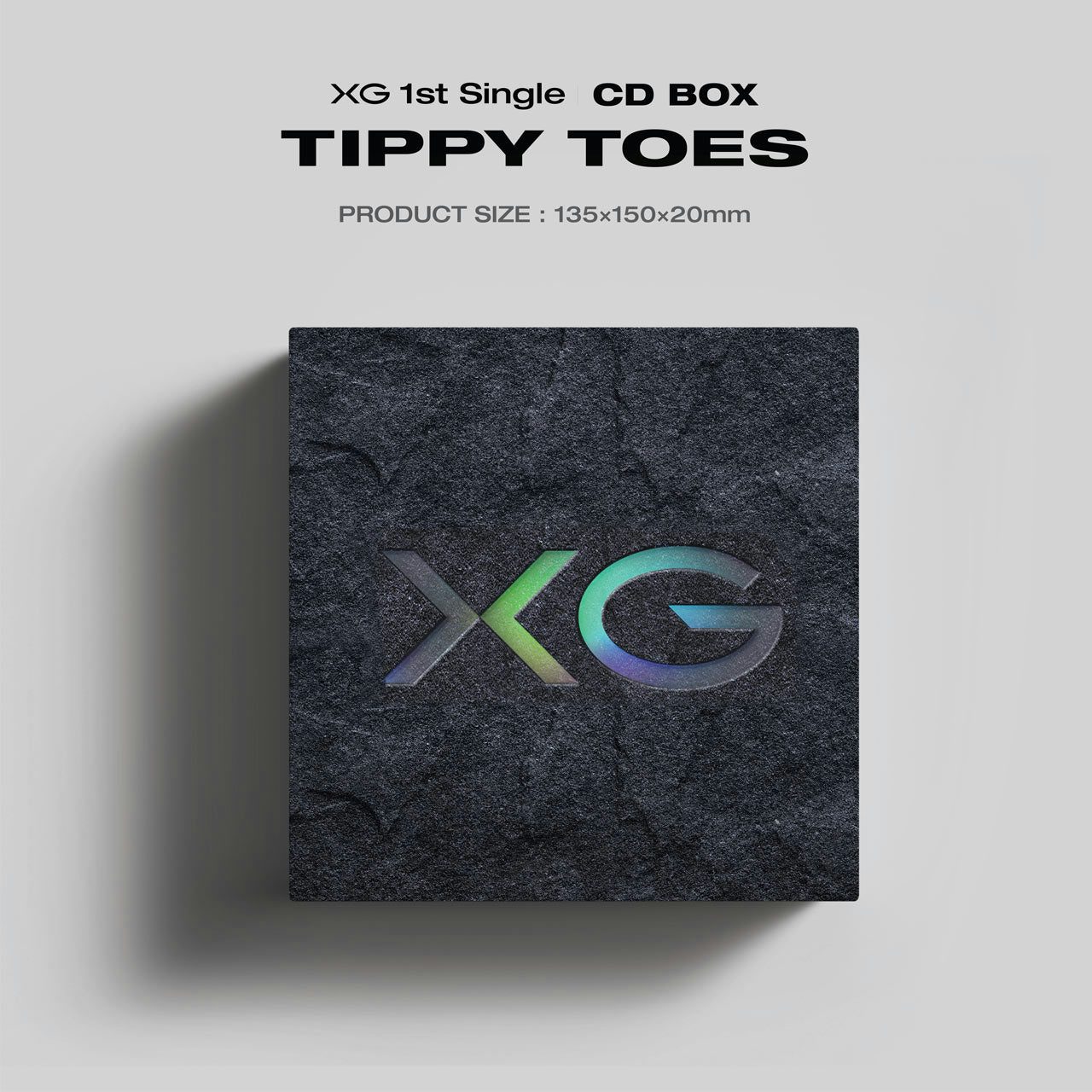 XG Tippy Toe CD ステッカー (トレカは最初から入っていません