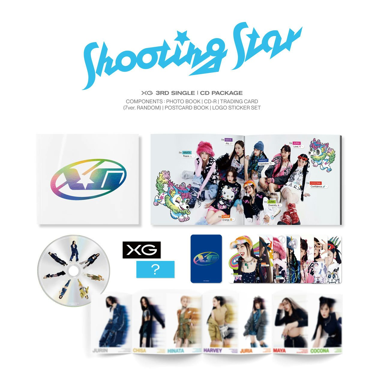 XG SHOOTING STAR CD コンプリート セット-
