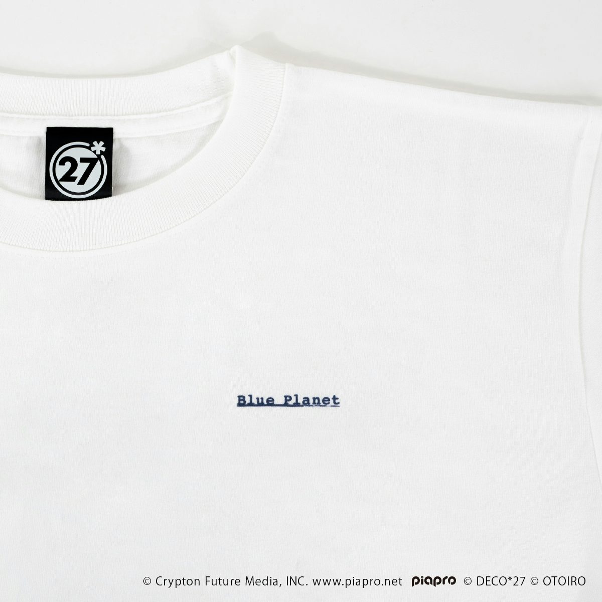 DECO*27 【Blue Planet】T-Shirt / White (Pre-Order)|【ブルー