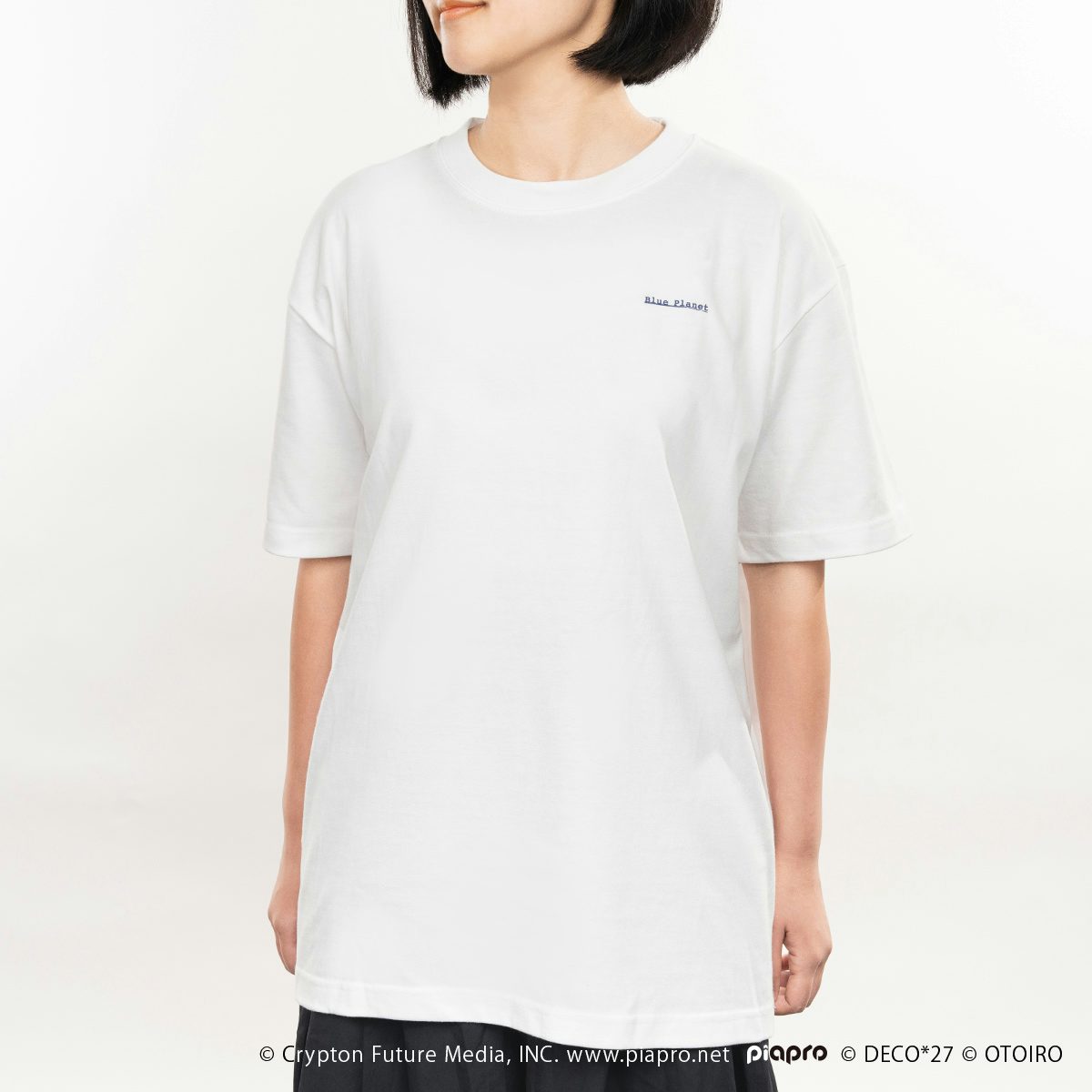 DECO*27 【Blue Planet】T-Shirt / White (Pre-Order)|【ブルー