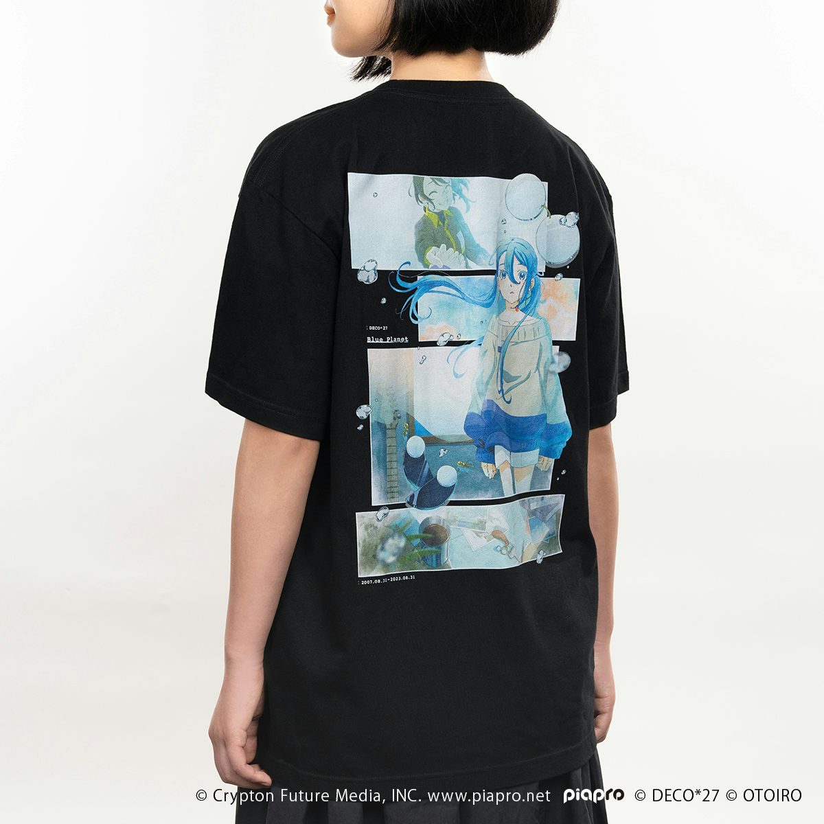 DECO*27 【Blue Planet】T-Shirt Black (Pre-Order)|【ブルー