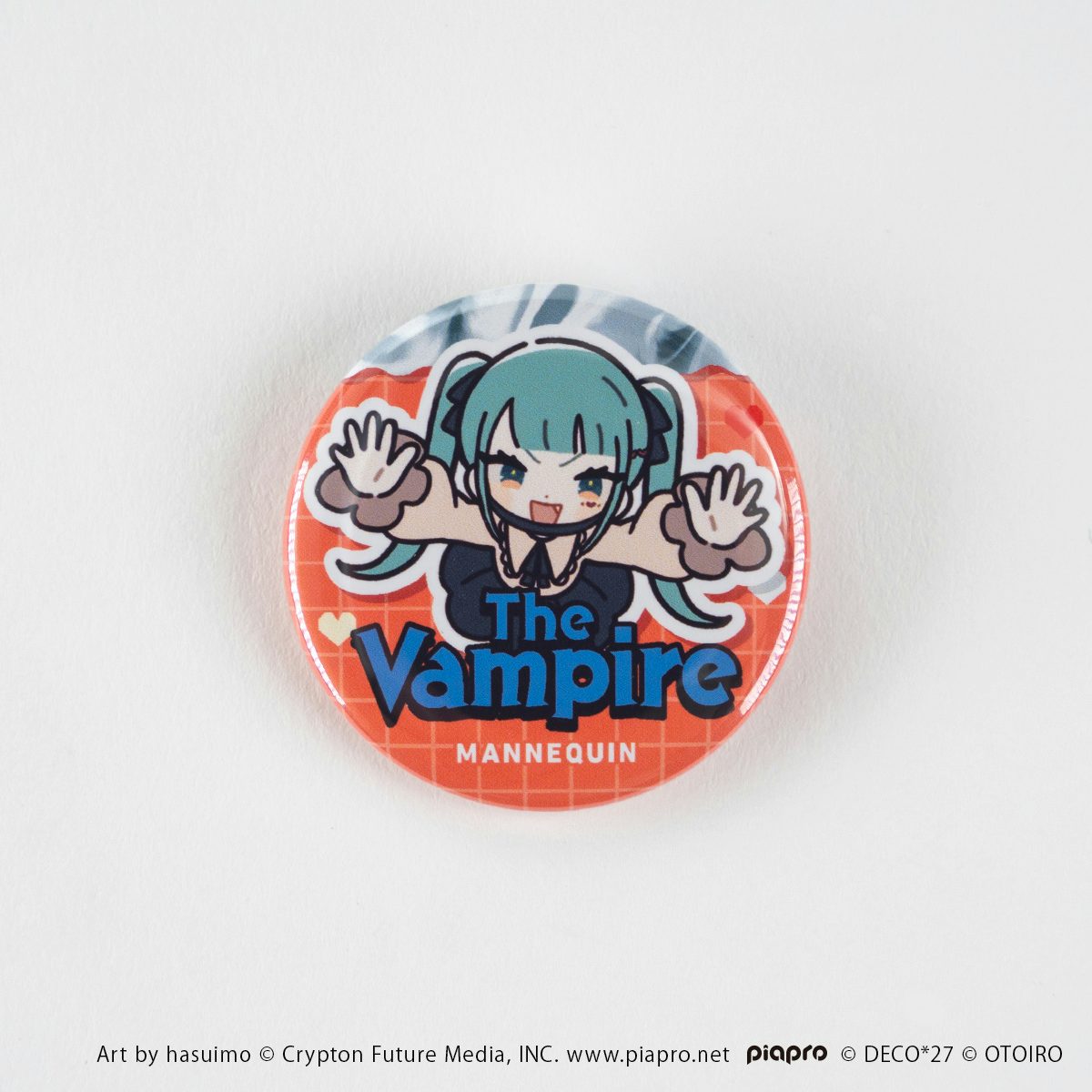 DECO*27 【MANNEQUIN】The Vampire Button Badge (Pre-Order