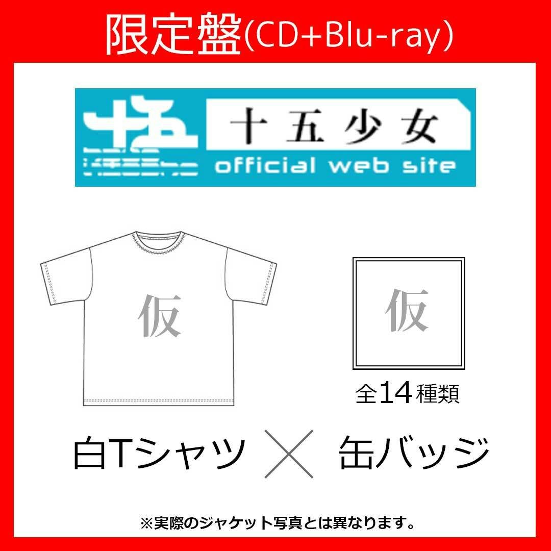 Fifteen voices ≪限定セット：缶バッジ×白Tシャツ(XL)≫SILENTHATED(2