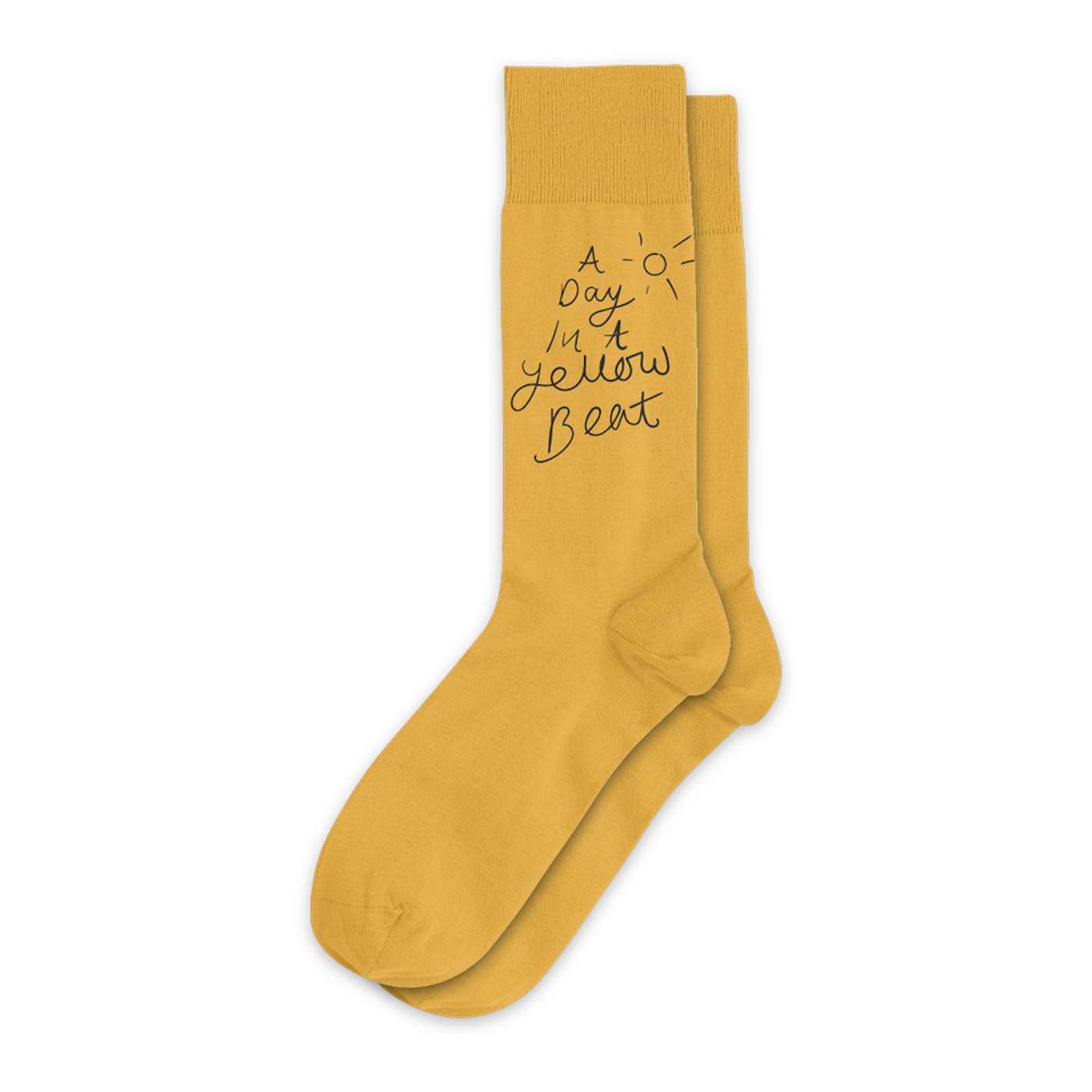 Yellow Days Yellow Beat Socks
