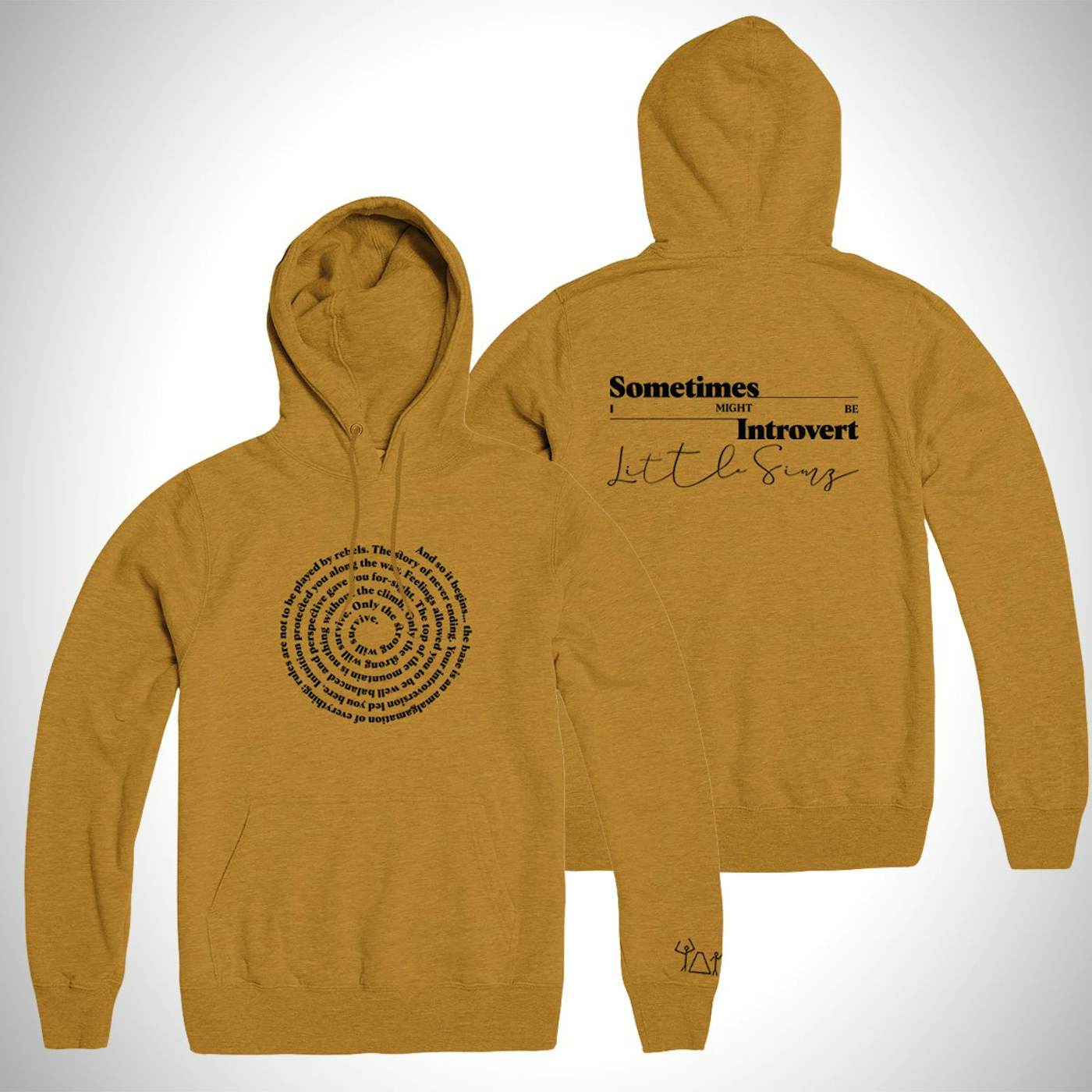 Little Simz Sometimes I Might Be Introvert Album Hoodie (Mustard)