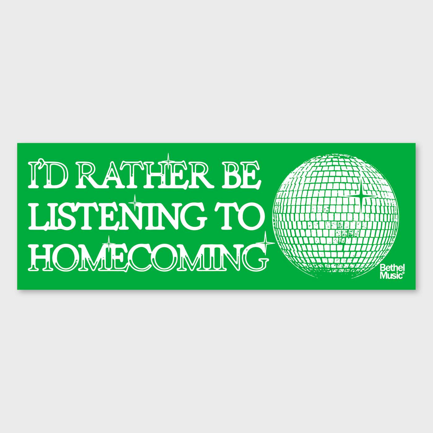 Bethel Music Homecoming Bumper Sticker