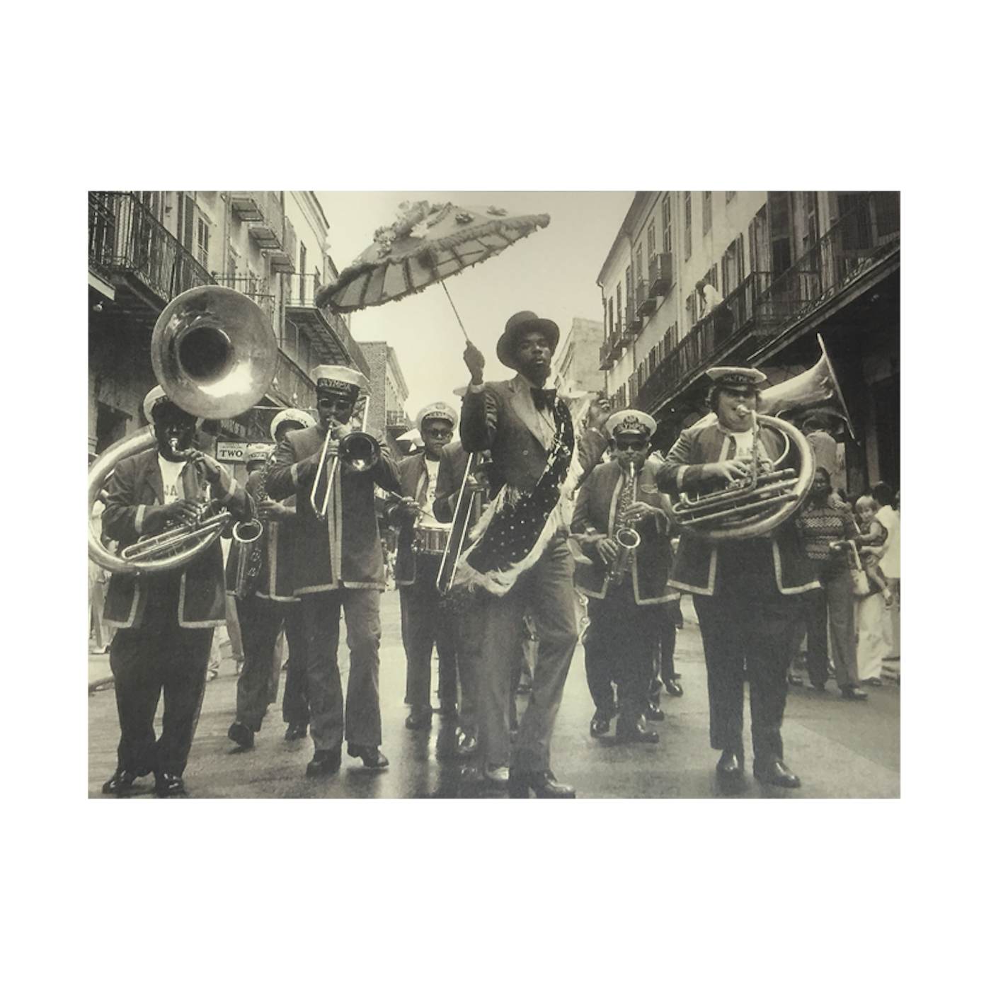 Preservation Hall Jazz Band Olympia Brass Band Greeting Card