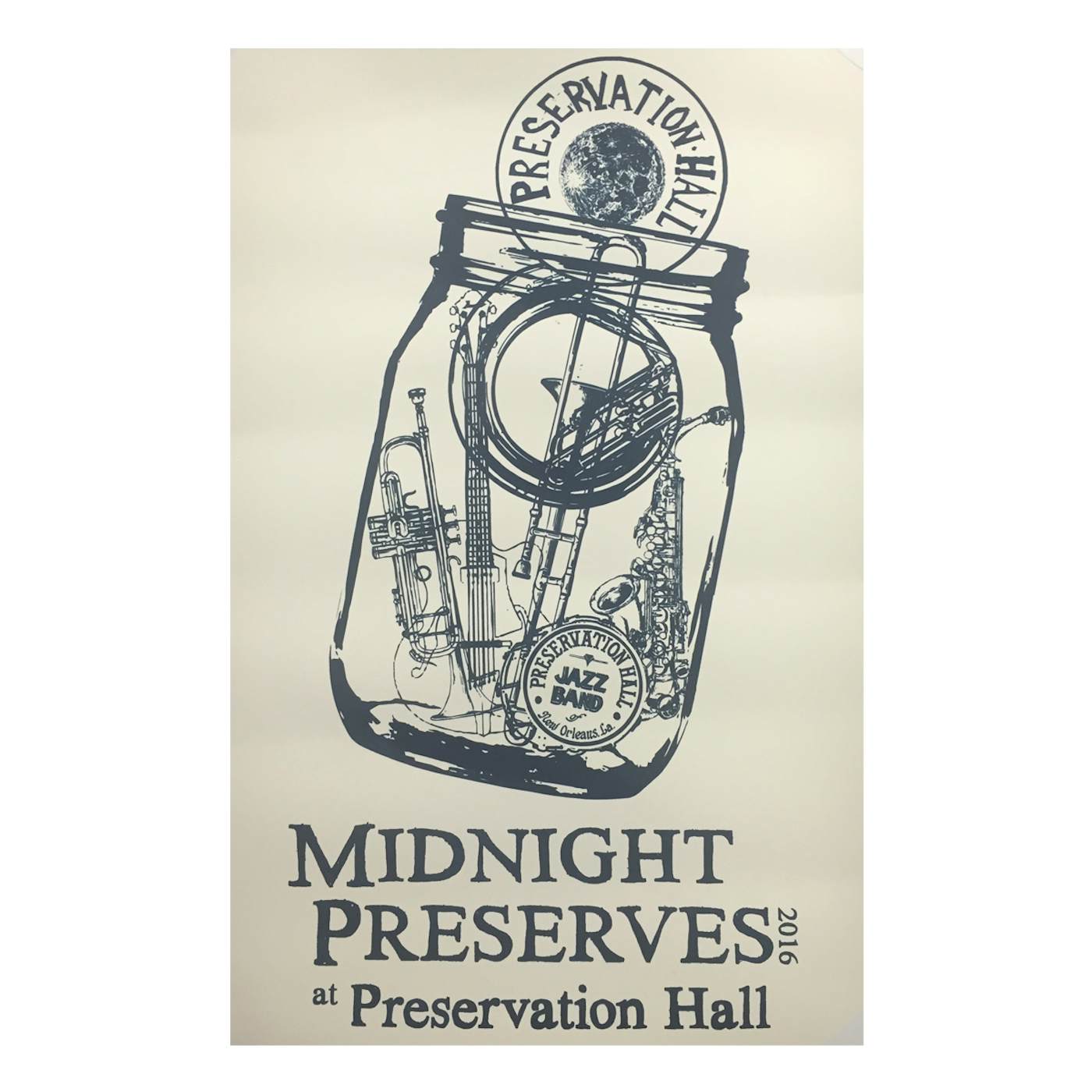 Preservation Hall Jazz Band Midnight Preserves Poster