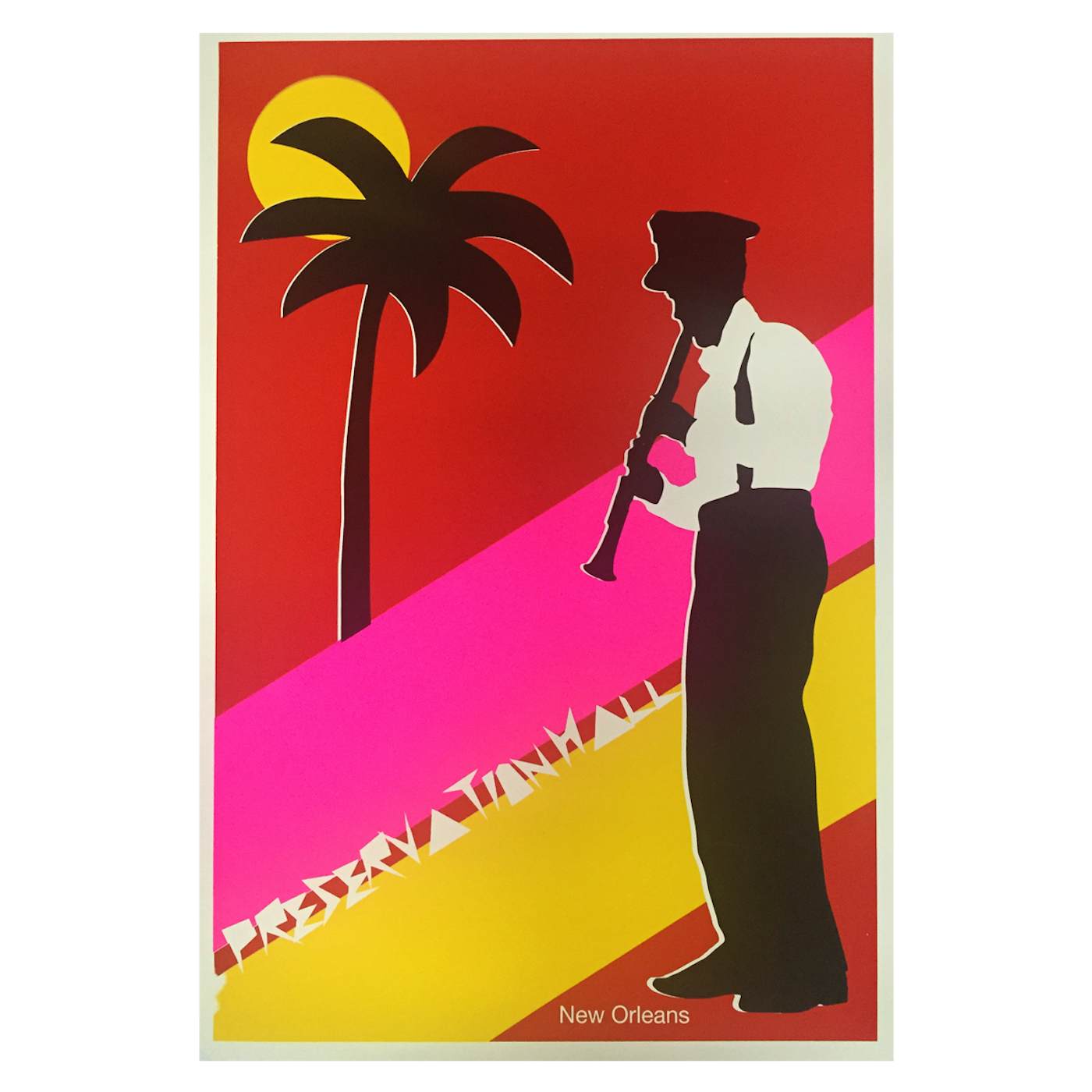 Preservation Hall Jazz Band Clarinet Man Poster
