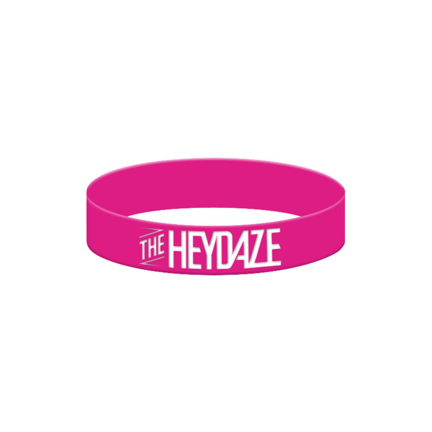 The Heydaze Hot Pink Logo Bracelet