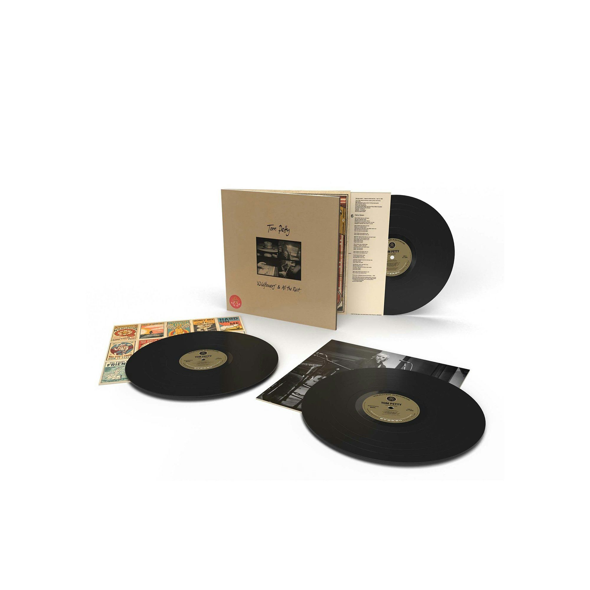 Tom Petty 3 LP Wildflowers & All The Rest (Vinyl)