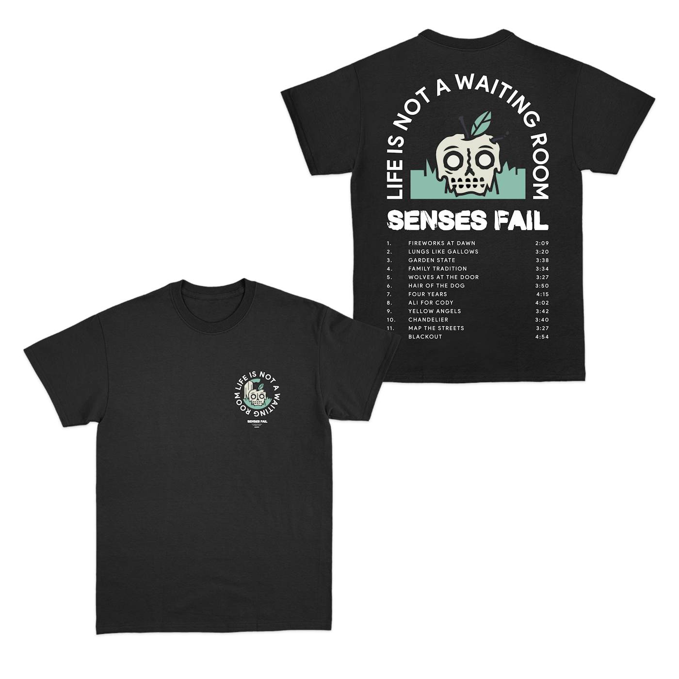 Senses Fail LINAWR Tour Apple T-Shirt