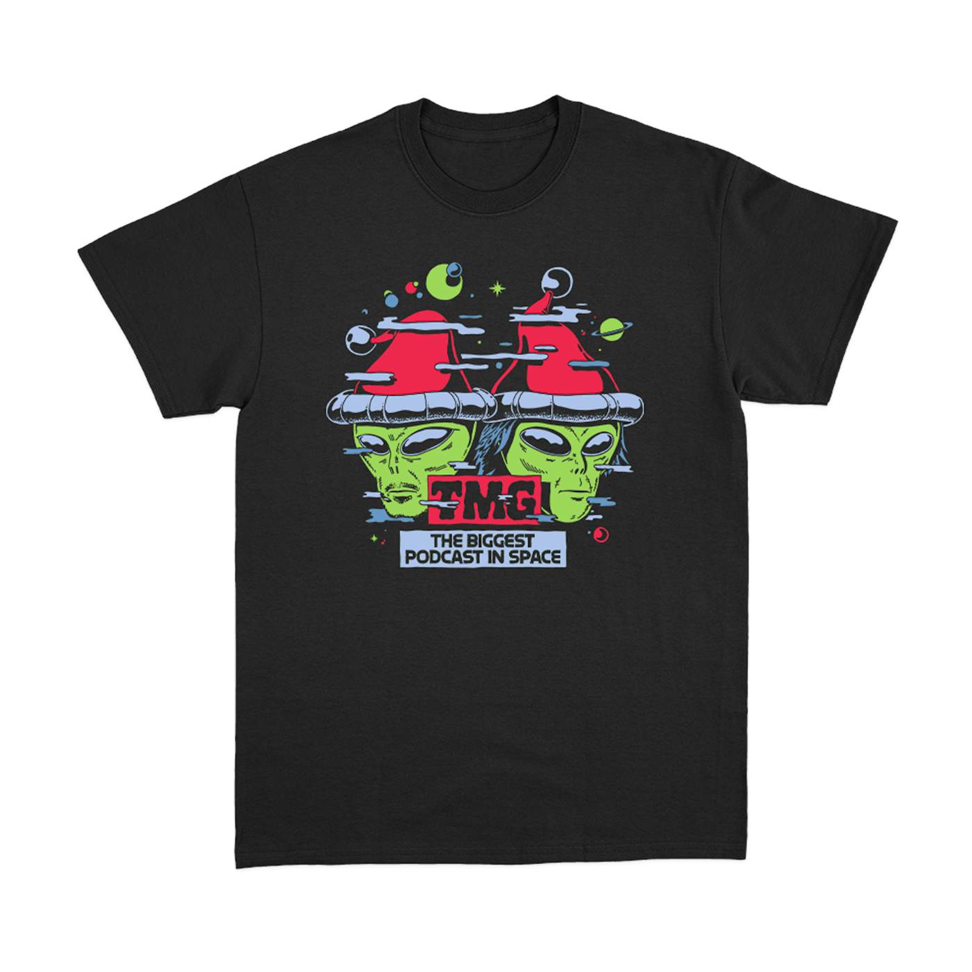 Tiny Meat Gang Biggest Podcast In Space Holiday T-Shirt