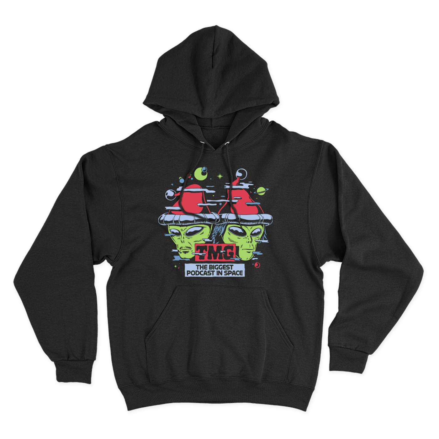 Tiny Meat Gang Biggest Podcast In Space Holiday Hoodie