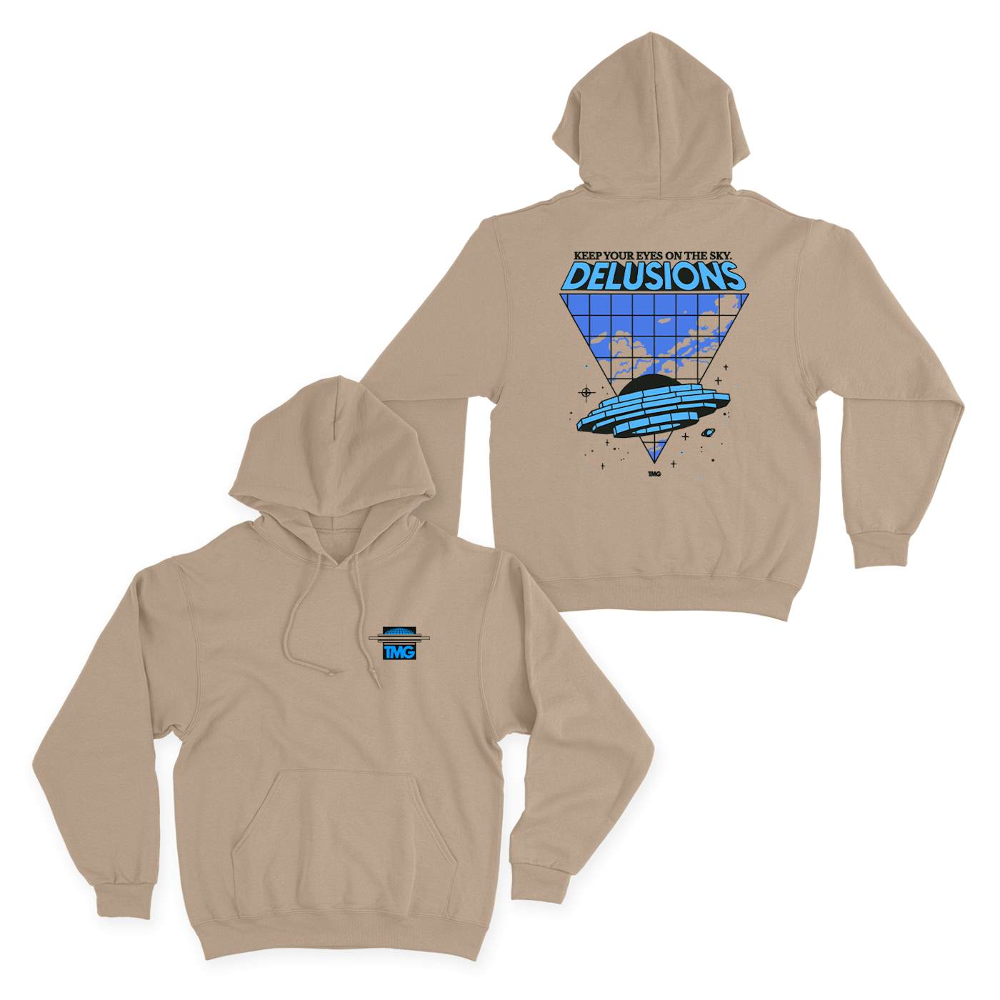 Tiny Meat Gang Delusions Expansion Tan Hoodie
