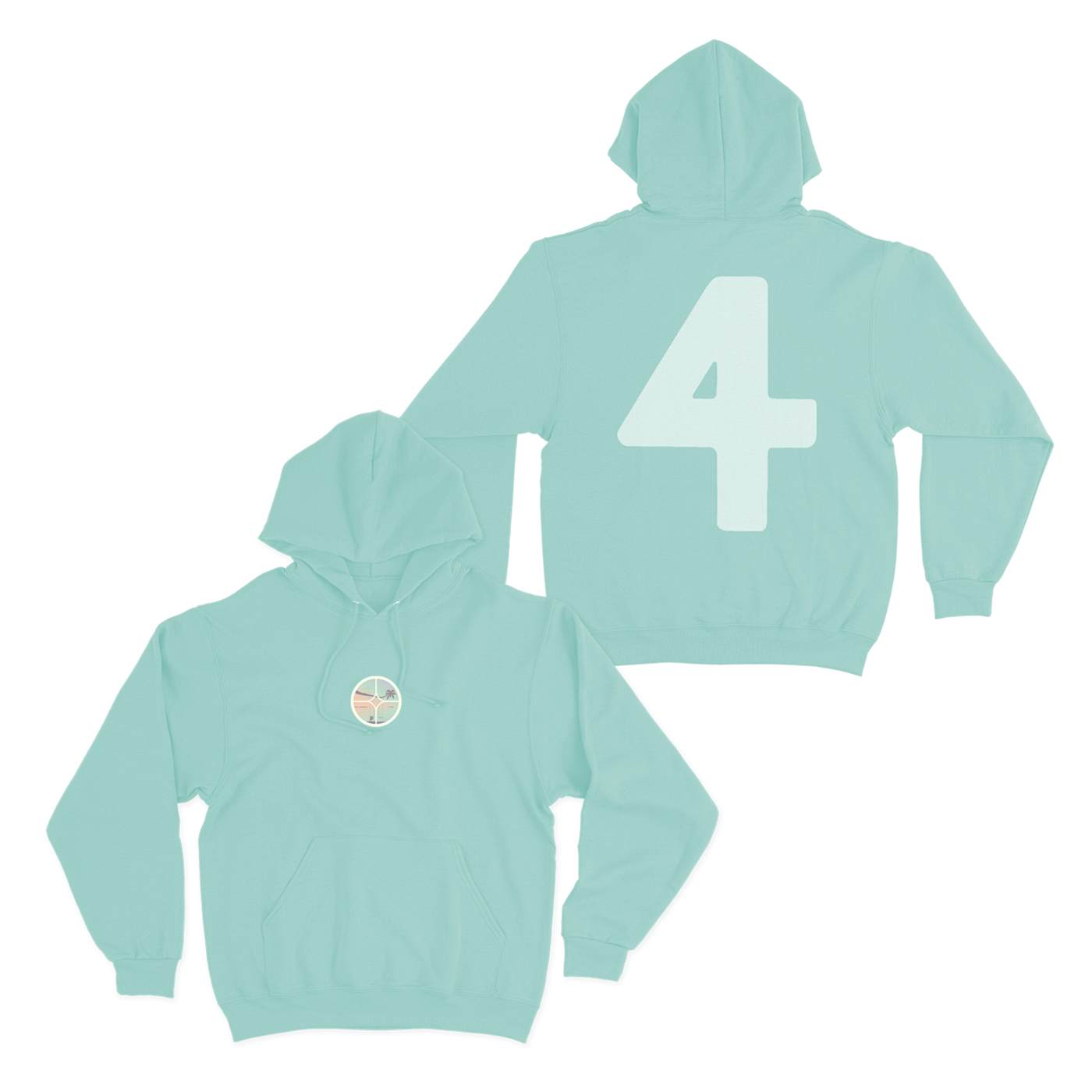 Blue outlet awful hoodie