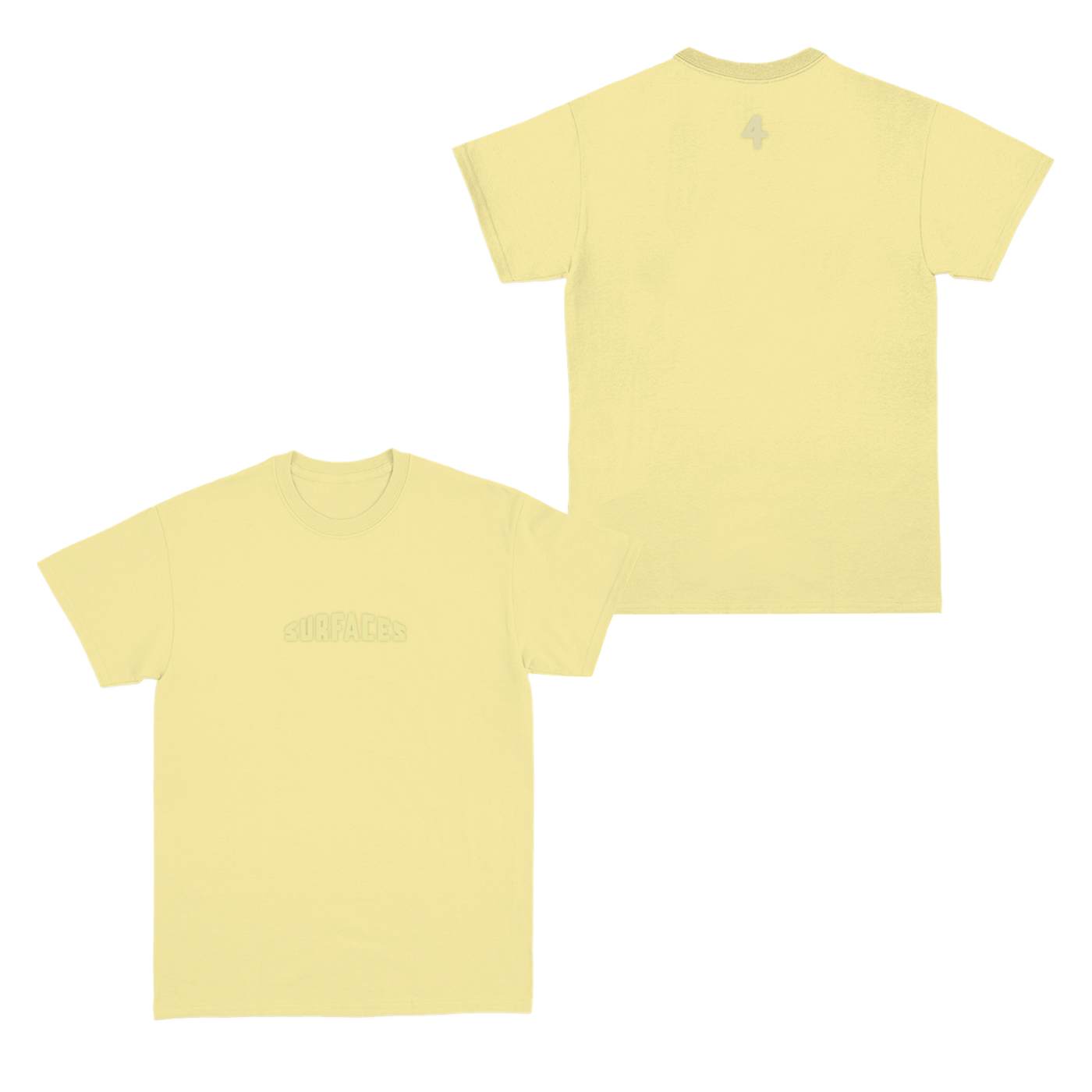 Surfaces So Far Away Yellow T-Shirt