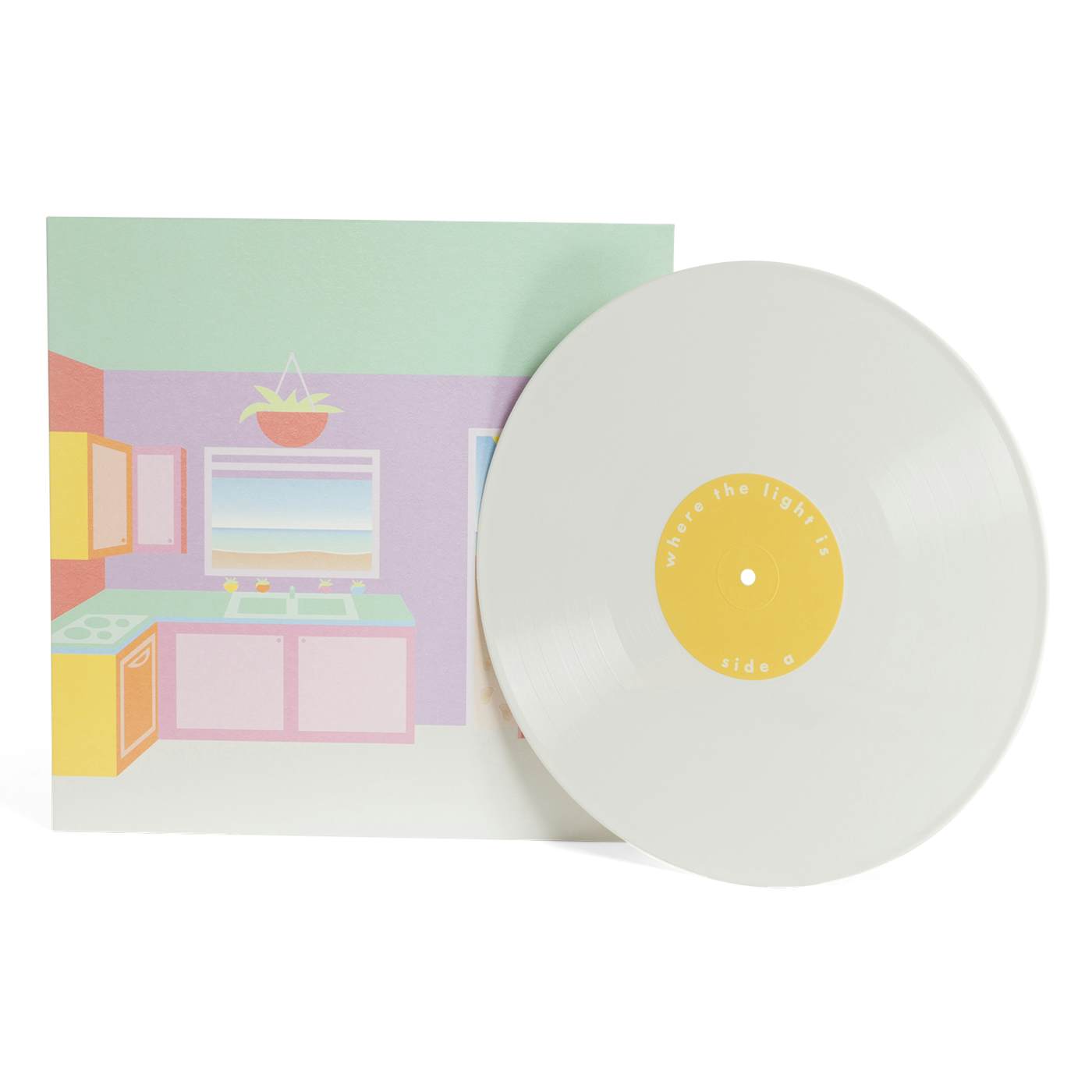 Surfaces Where the Light Is Vinyl LP - White