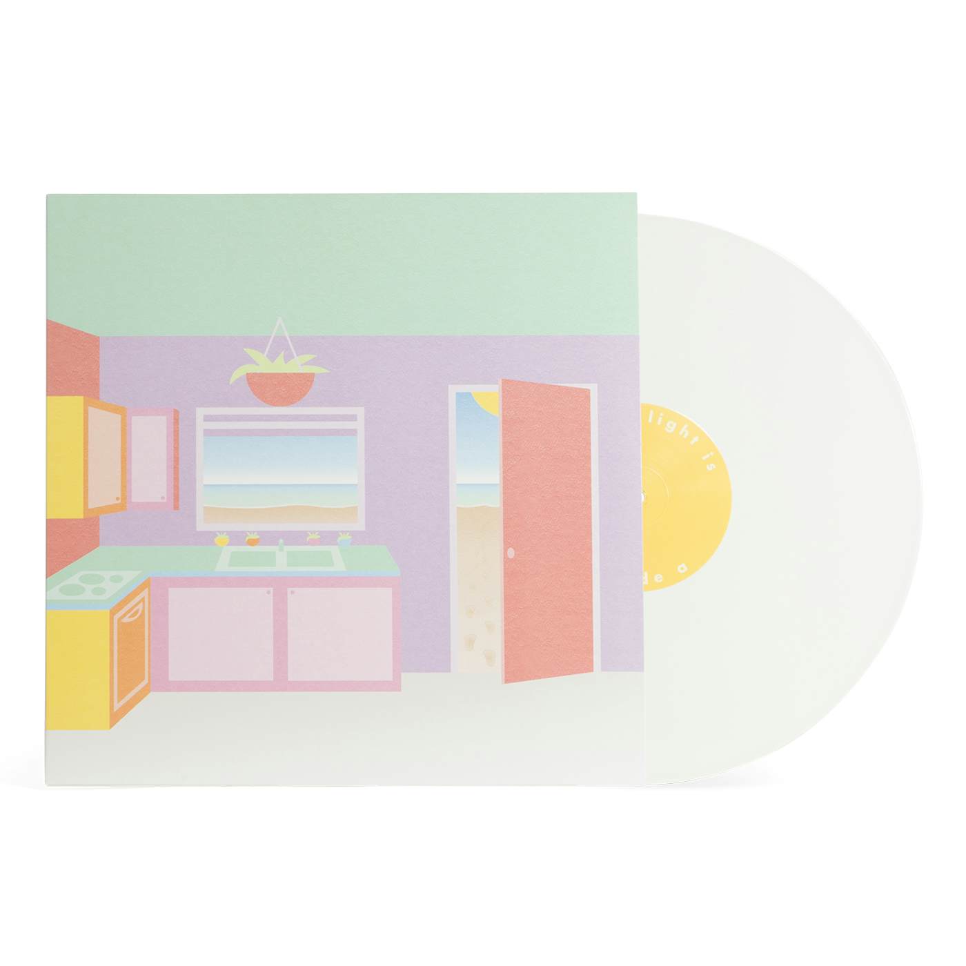 Surfaces Where the Light Is Vinyl LP - White