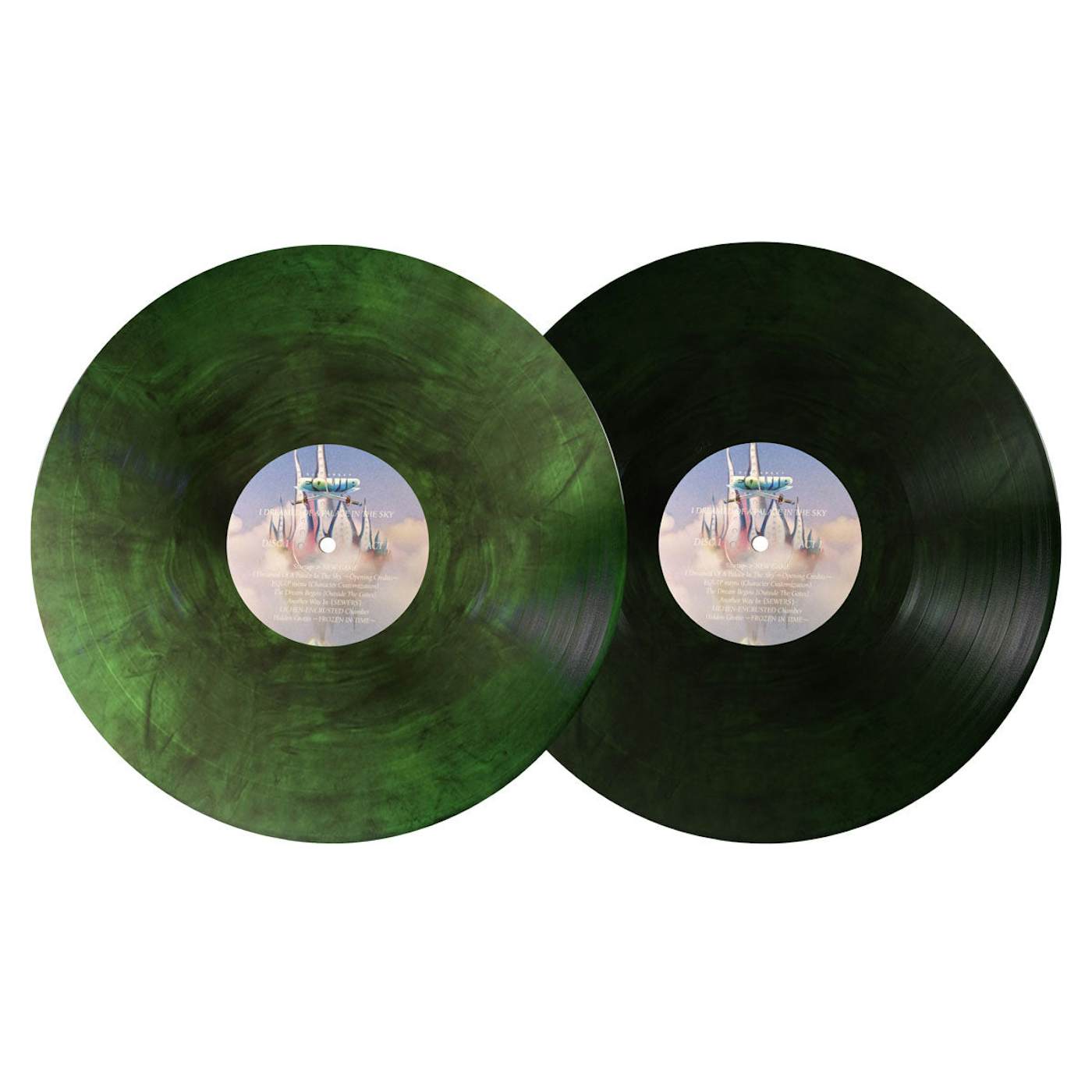 Equip I Dreamed Of A Palace In The Sky 2xLP (Green + Black Olive Galaxy) (Vinyl)