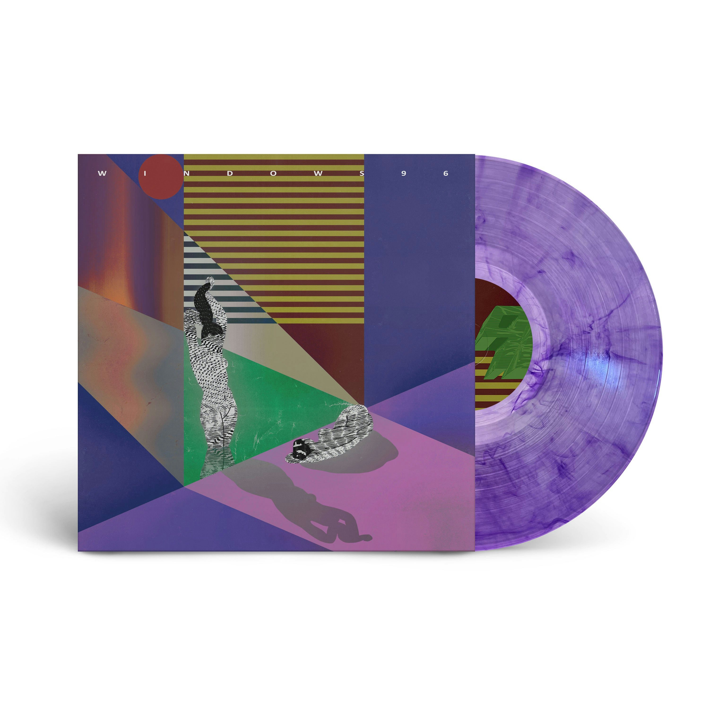 Windows 96 Enchanted Instrumentals and Whispers LP on Purple Marble Vinyl