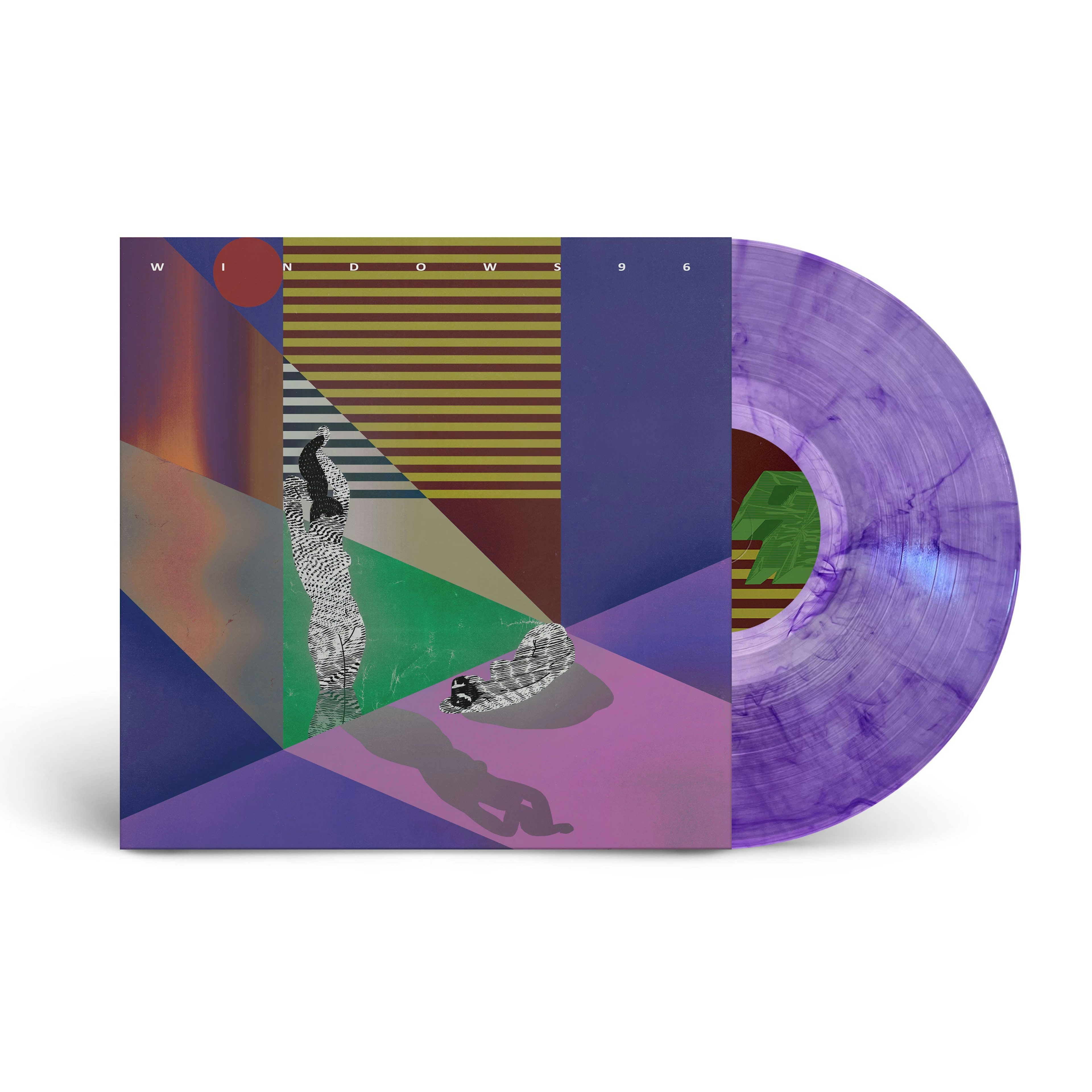 Windows 96 Enchanted Instrumentals and Whispers LP on Purple Marble Vinyl