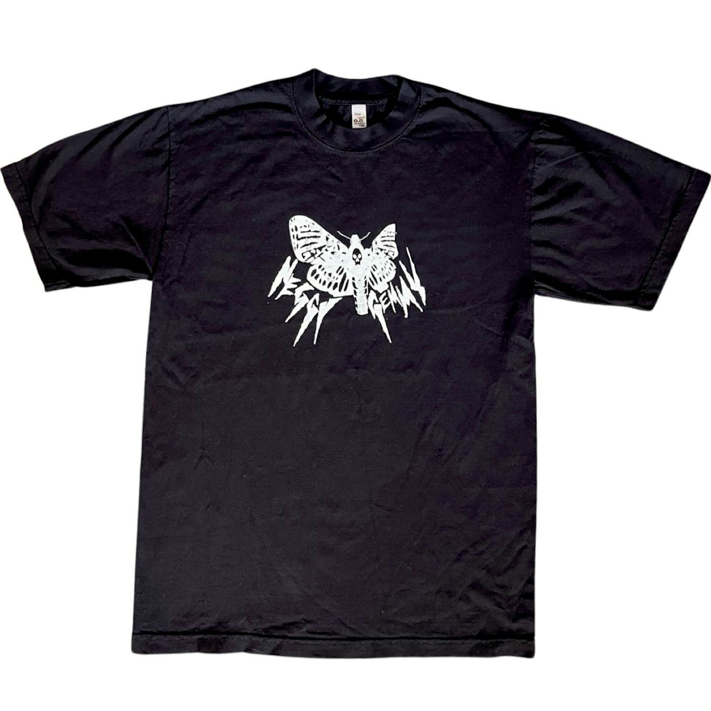 NEGATIVE GEMINI Punk Butterfly T-Shirt - Black