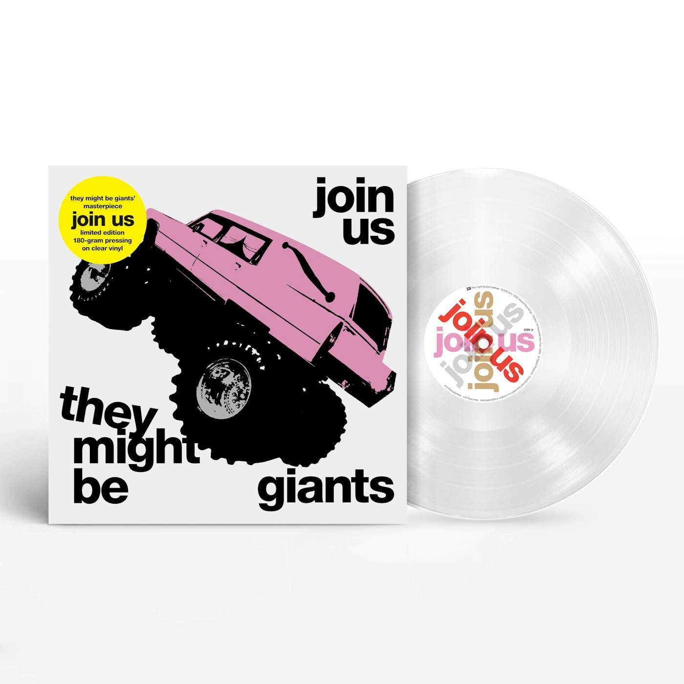 They Might Be Giants Join Us Vinyl (180g Crystal Clear)