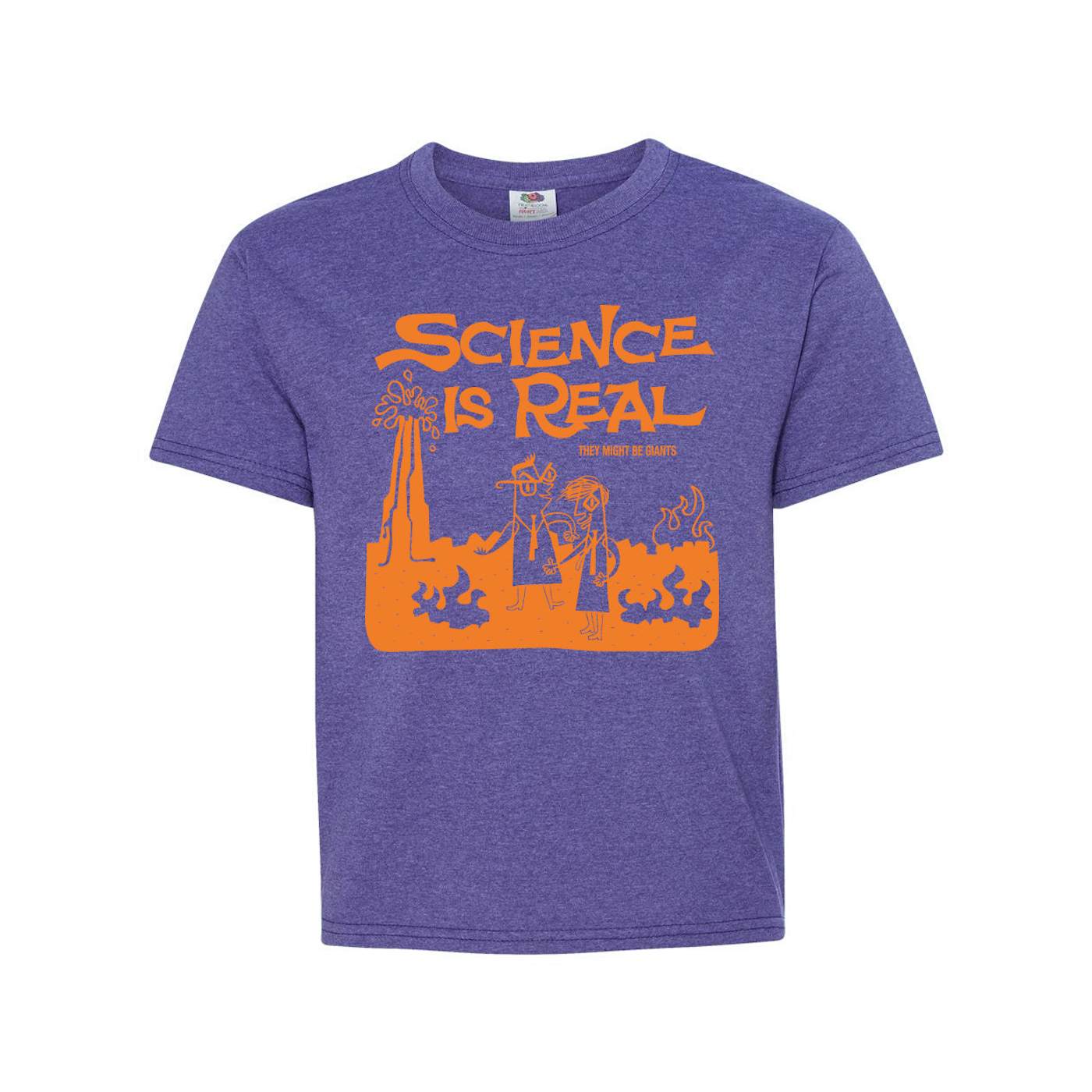They Might Be Giants Science is Real Purple T-Shirt (Youth)