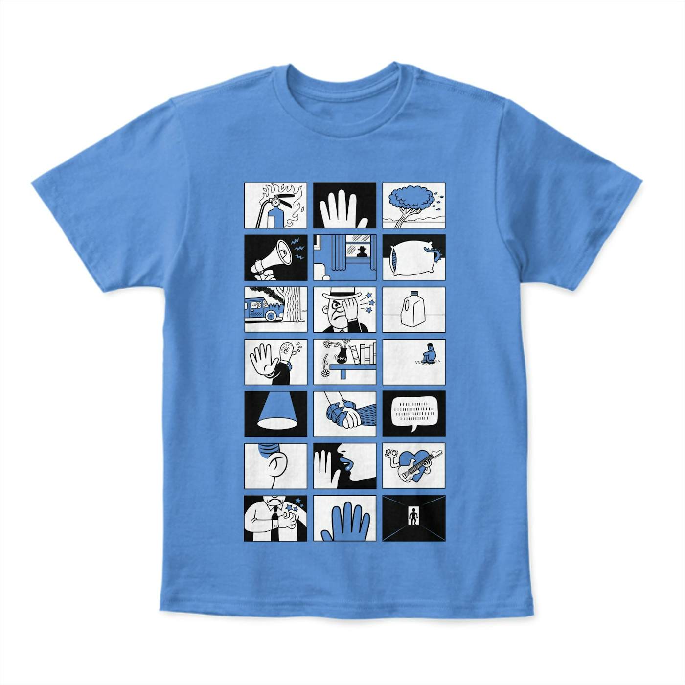 They Might Be Giants Fingertips on Blue (Unisex)