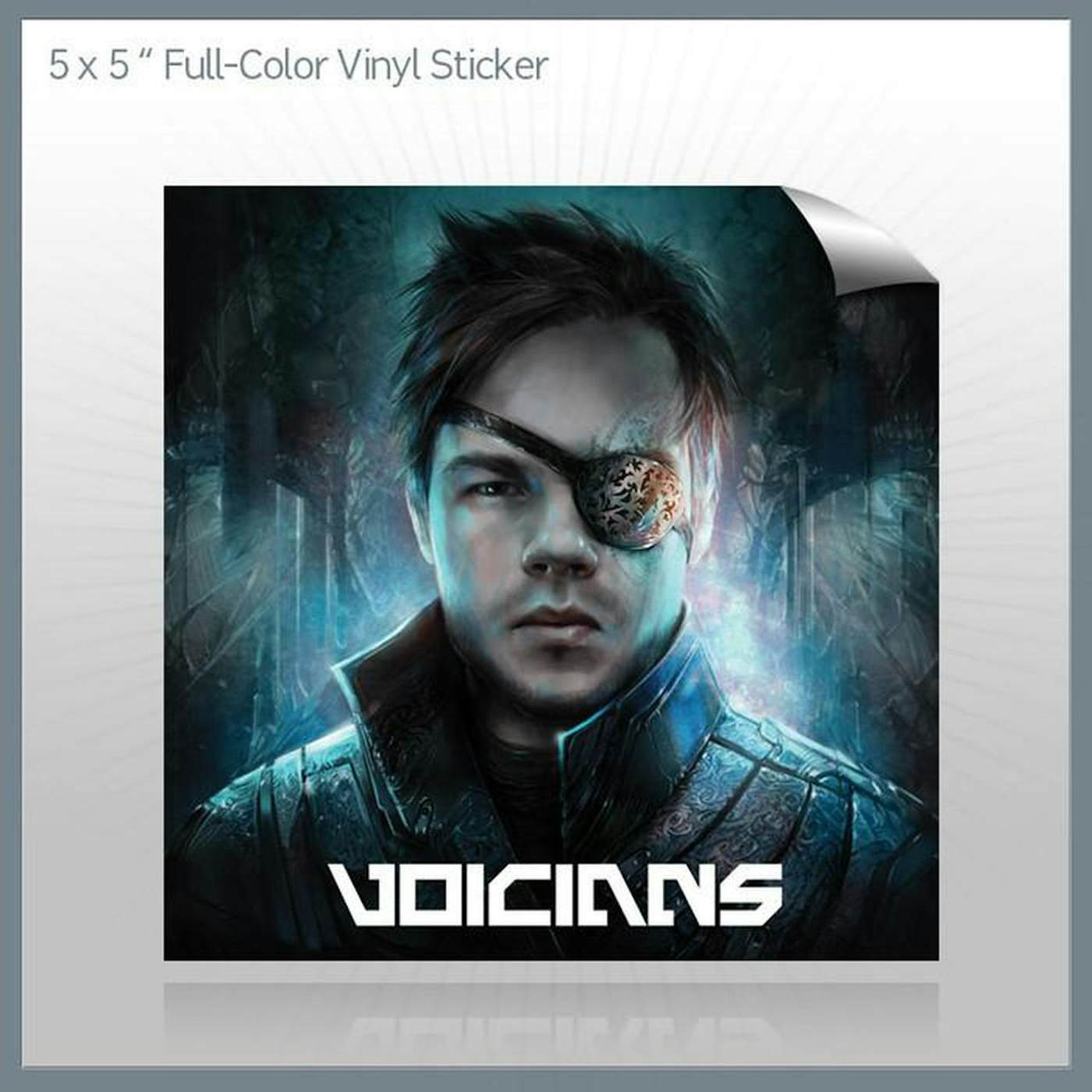 Voicians - 5x5 full Color Vinyl Sticker