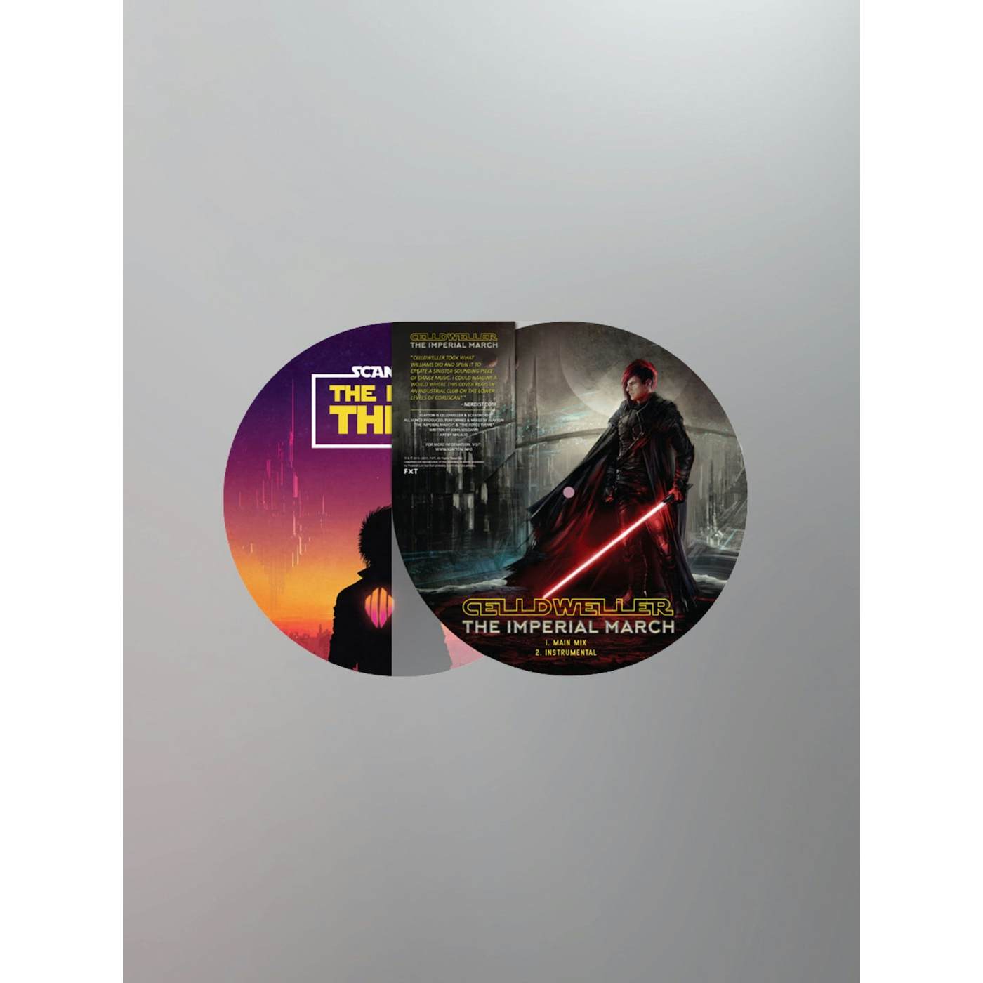Celldweller/Scandroid - Star Wars Covers 7" Vinyl