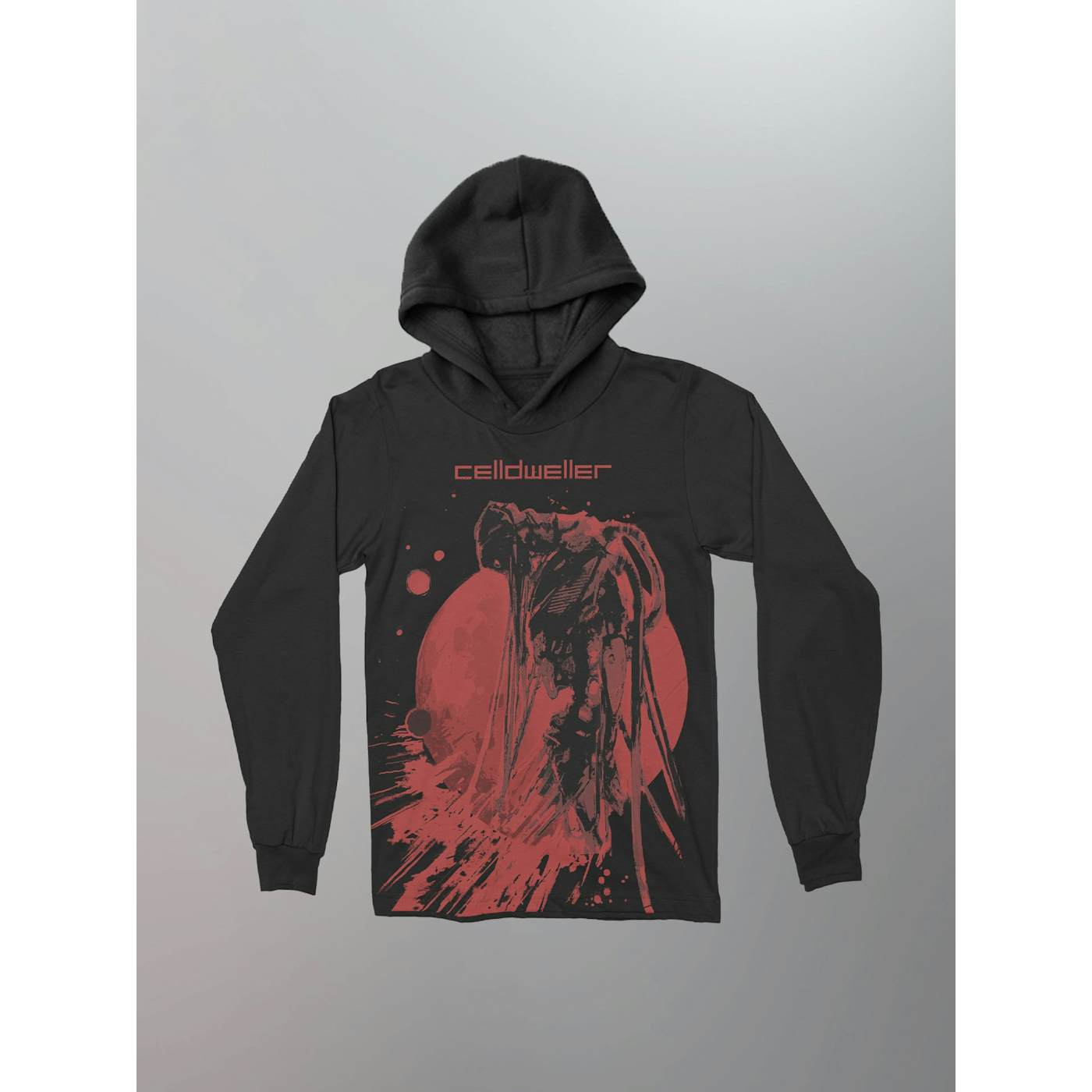 Celldweller - Blood Moon L/S Hooded Shirt