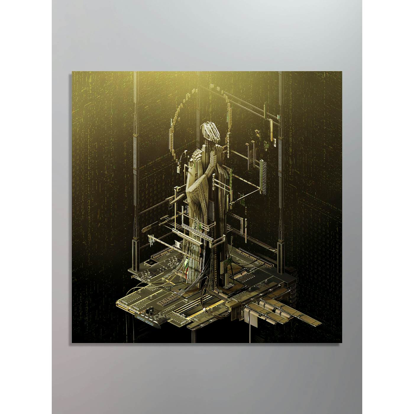 The Algorithm - Oracle Machine Canvas Art Print