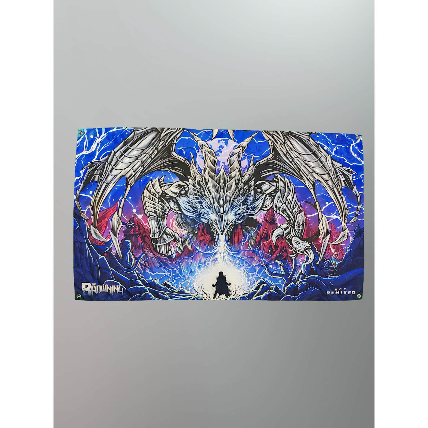 The Browning - End of Existence Remixed 3x5 Wall Flag