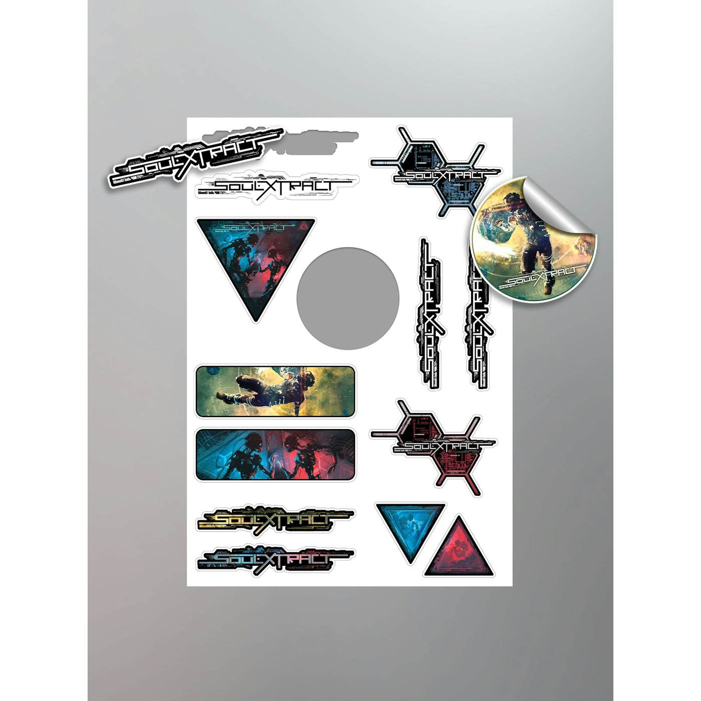  Soul Extract - Solid State Sticker Sheet