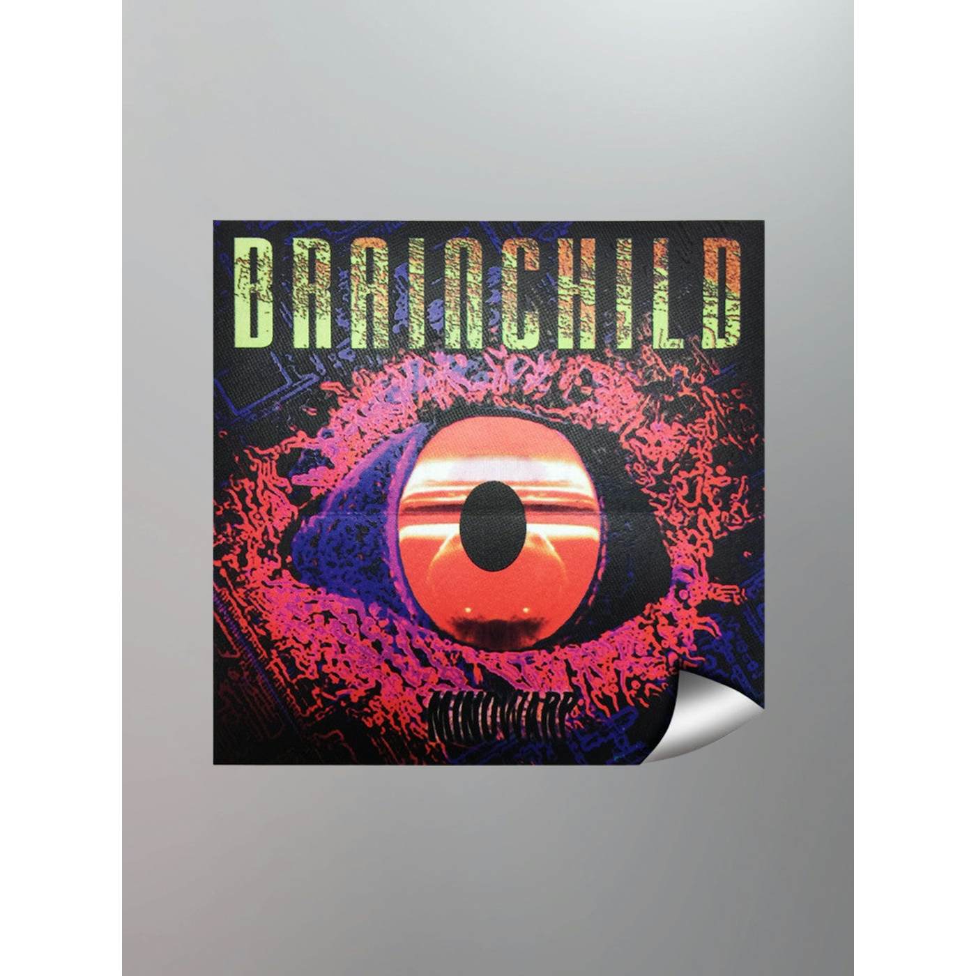 Circle of Dust - Original Brainchild (Mindwarp) Vinyl Sticker 6x6"
