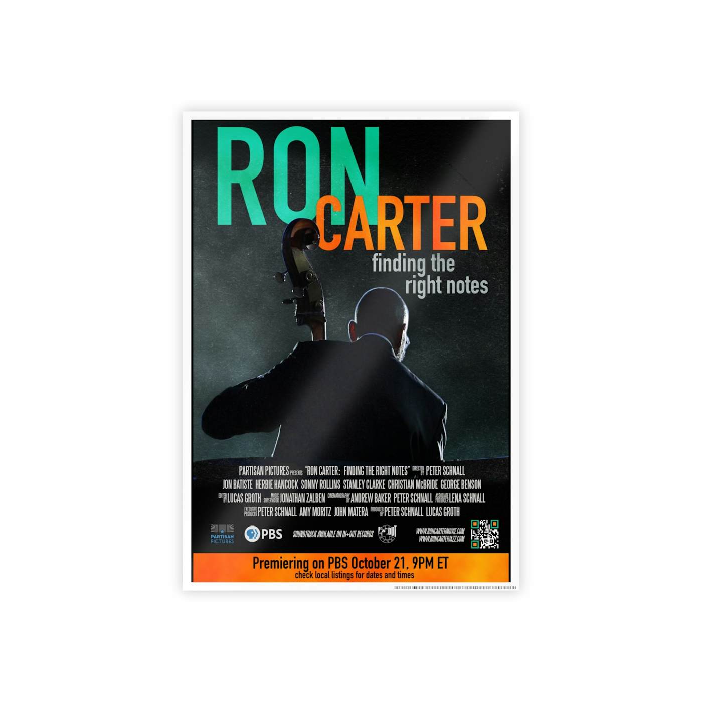 Ron Carter Finding the Right Notes Movie Poster