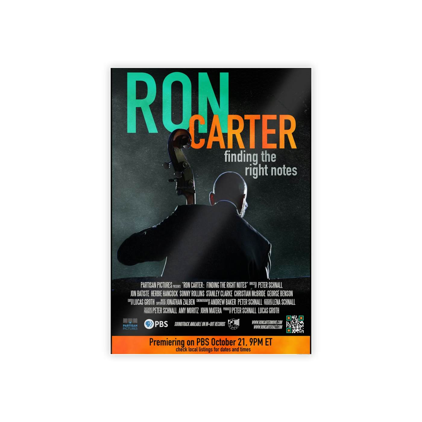 Ron Carter Finding the Right Notes Movie Poster