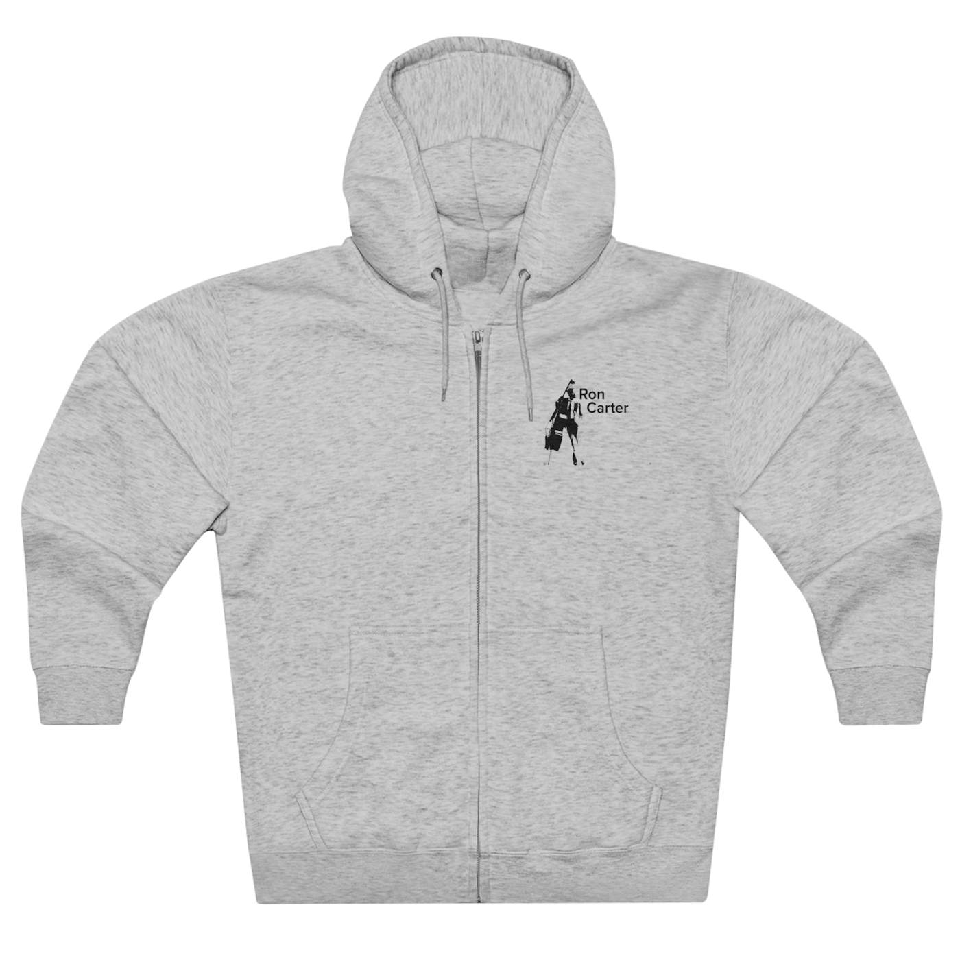 Ron Carter Planet Elegance Zip Hoodie Quote on Back