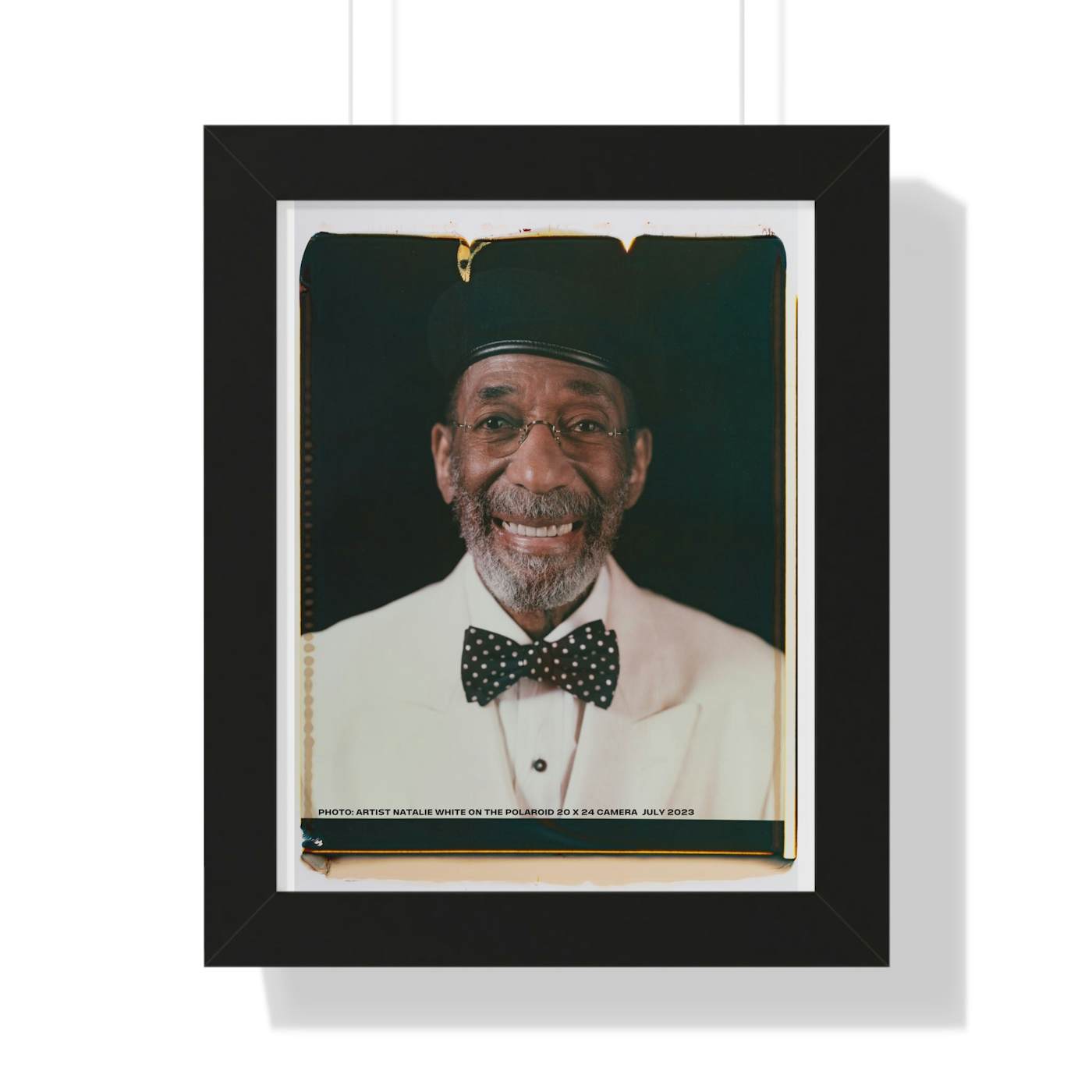 Ron Carter Framed Poster of Iconic Photo shot by an Iconic Artist of an Iconic Musician
