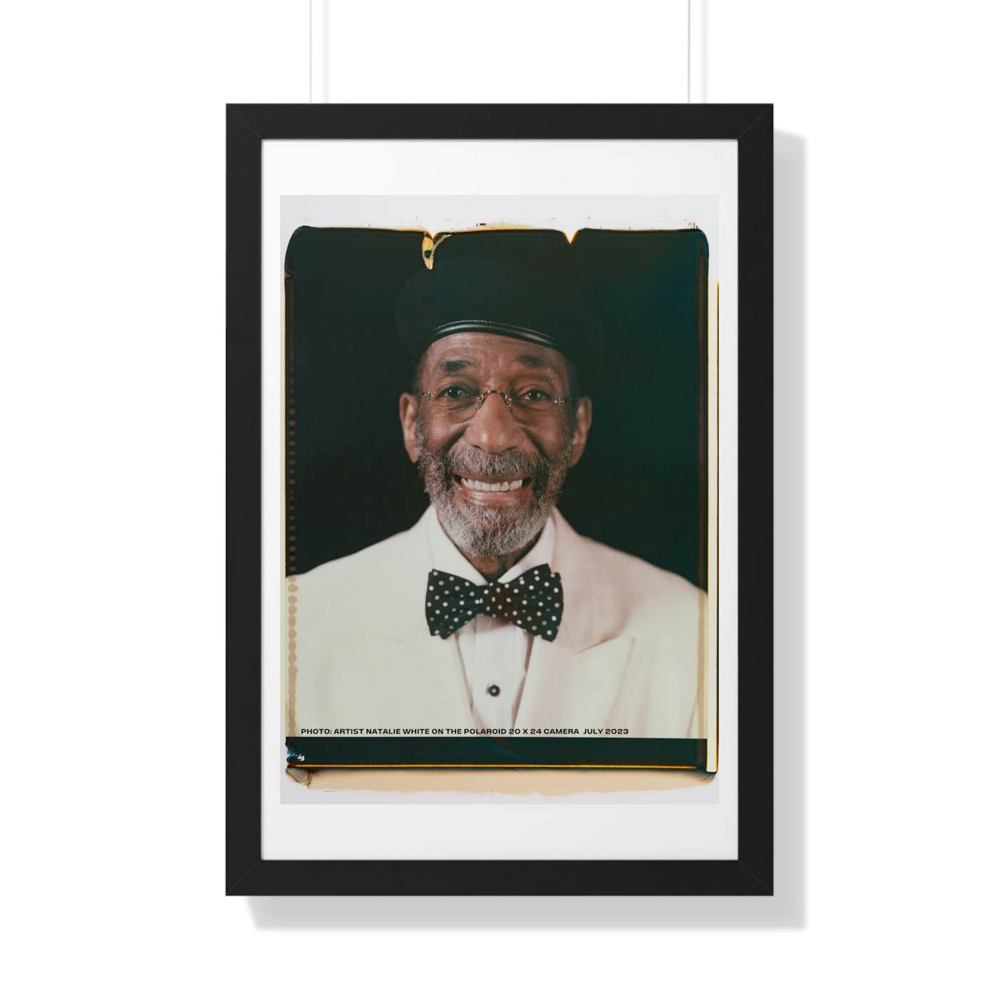 Ron Carter Framed Poster of Iconic Photo shot by an Iconic Artist of an Iconic Musician