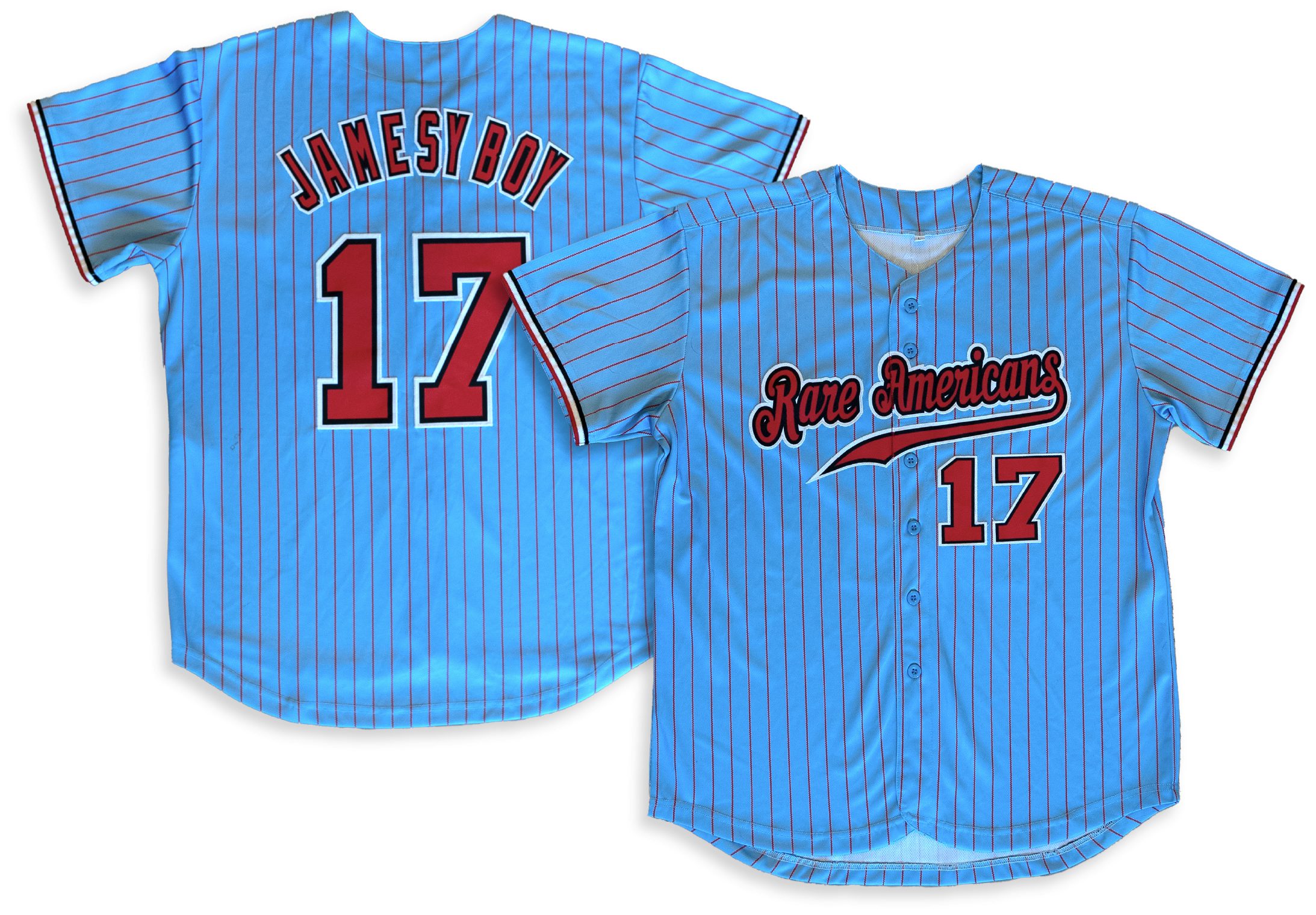 Rare Americans EXCLUSIVE JAMESY BOY "17" STAGE JERSEY