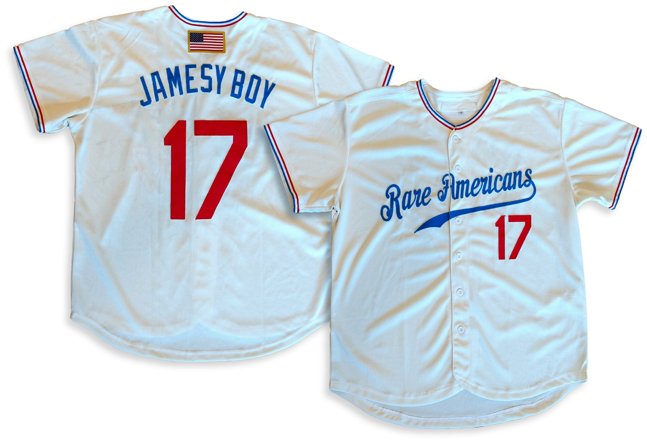 Rare Americans EXCLUSIVE JAMESY BOY "17" STAGE JERSEY