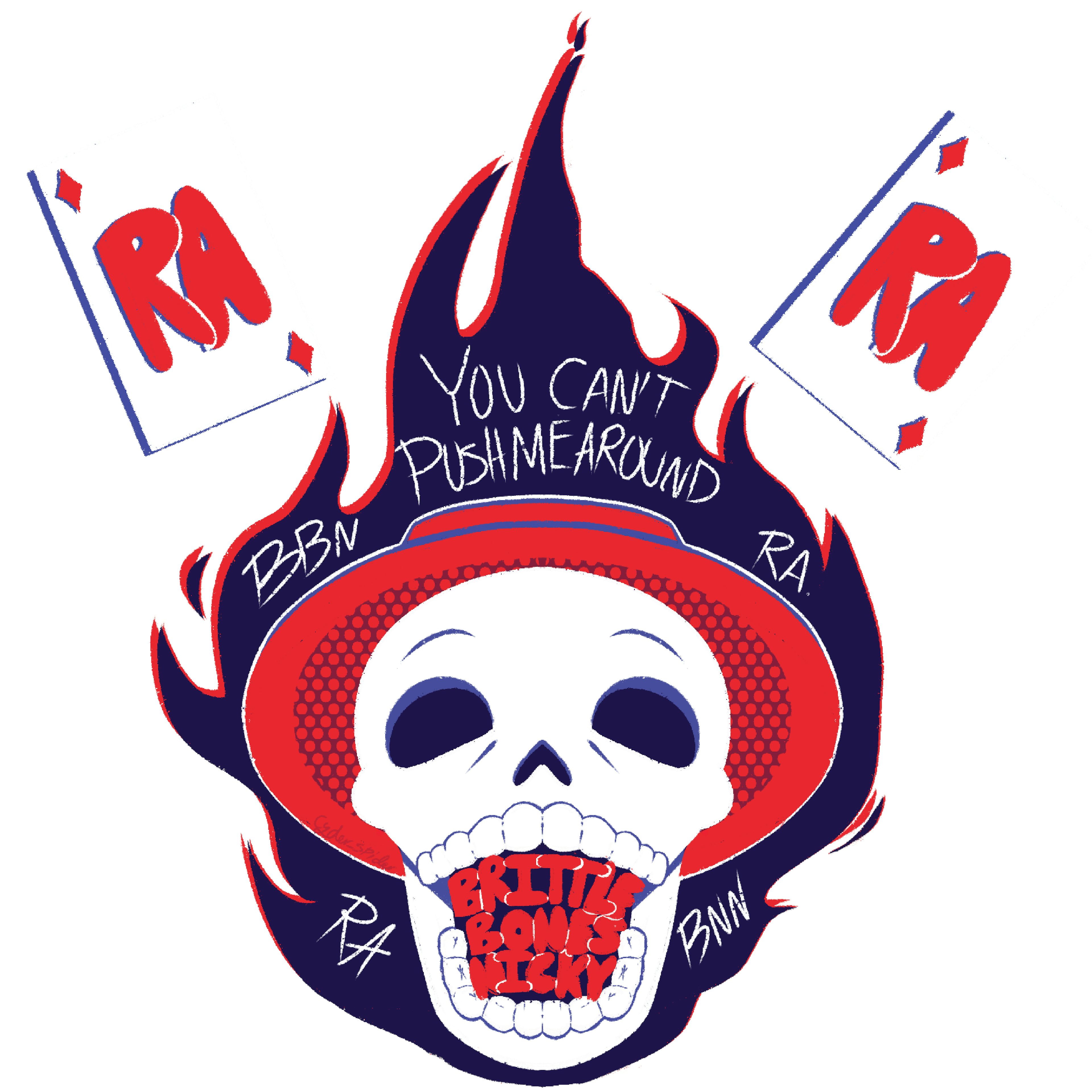 Rare Americans Brittle Bones Nicky Tee ALFRED'S PICK!