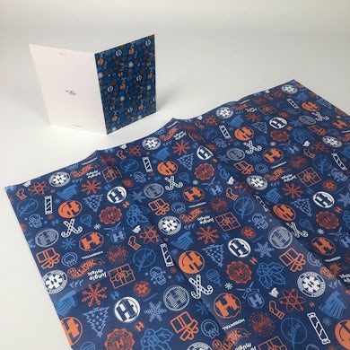 Hospital Records Christmas Wrapping Paper + Card
