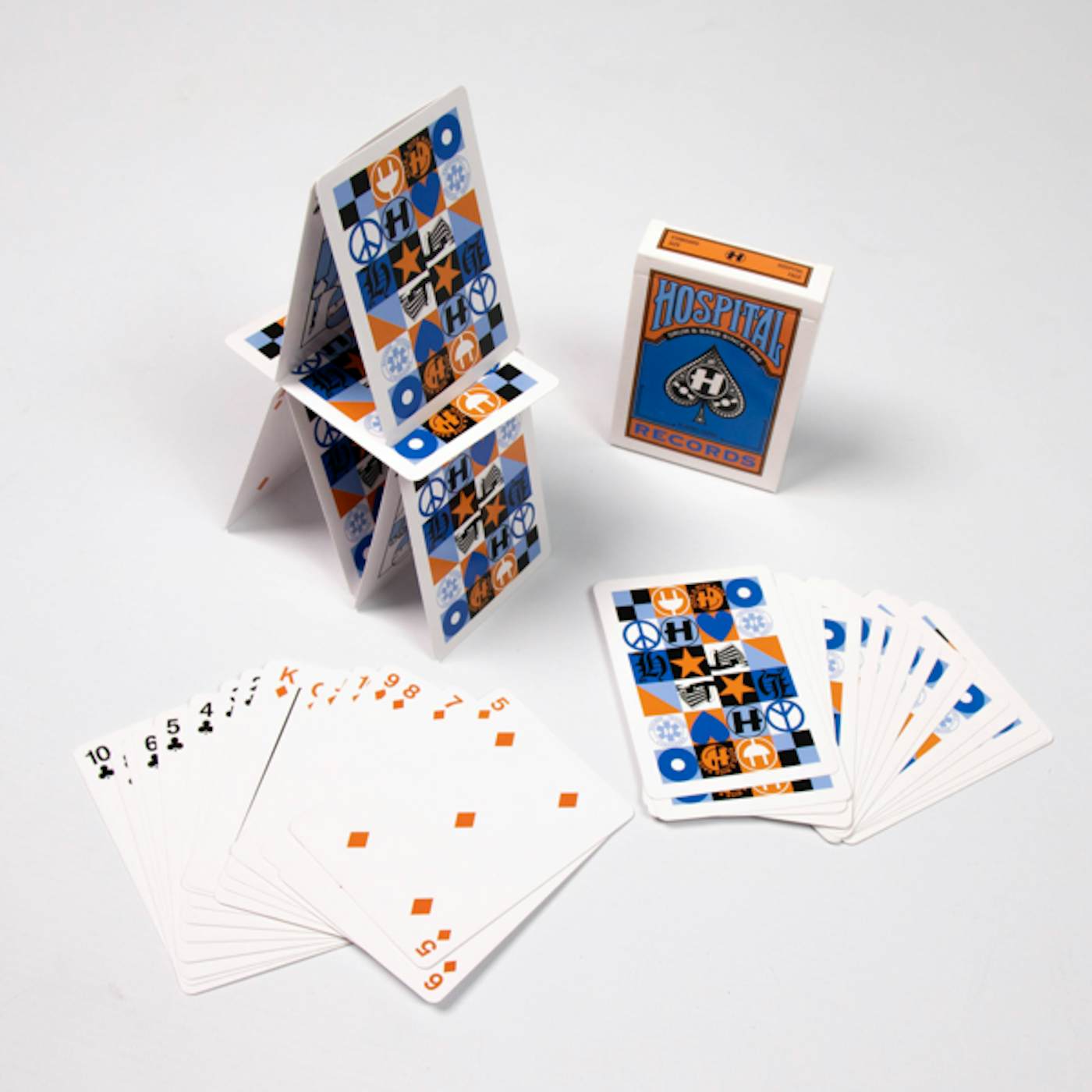Hospital Records H25PITAL Playing Cards
