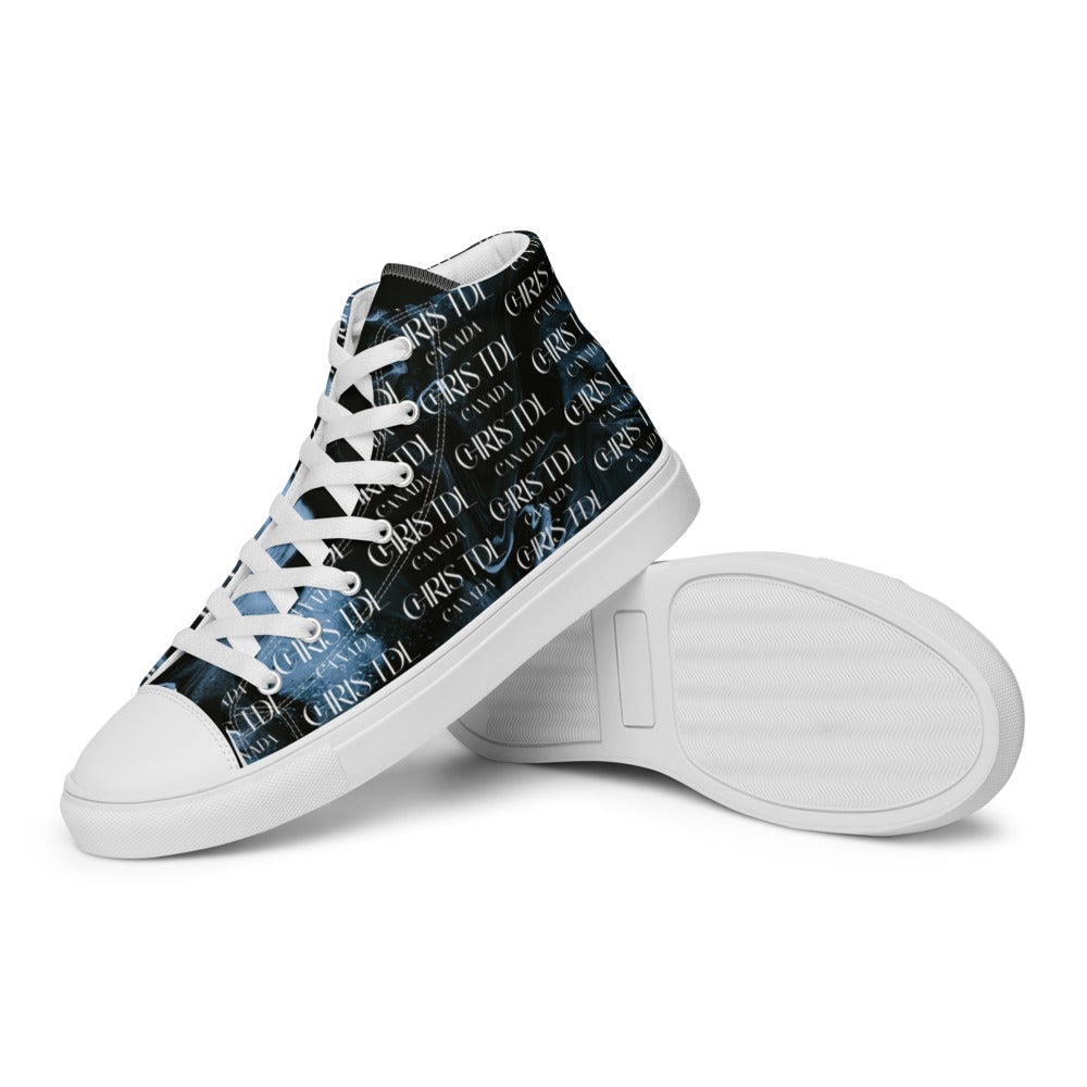 Chris TDL Canada Men s high top canvas shoes