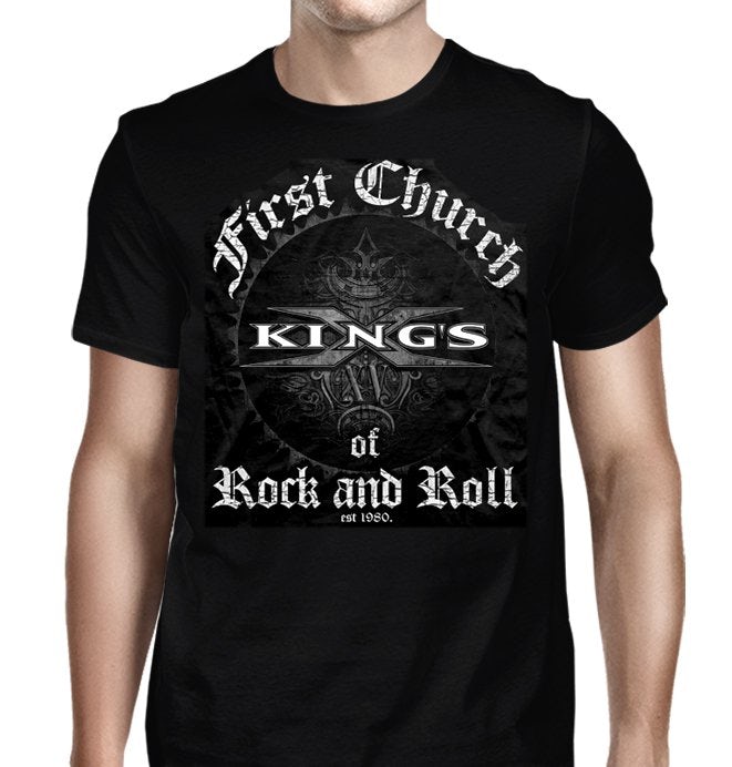 church of rock and roll t shirt